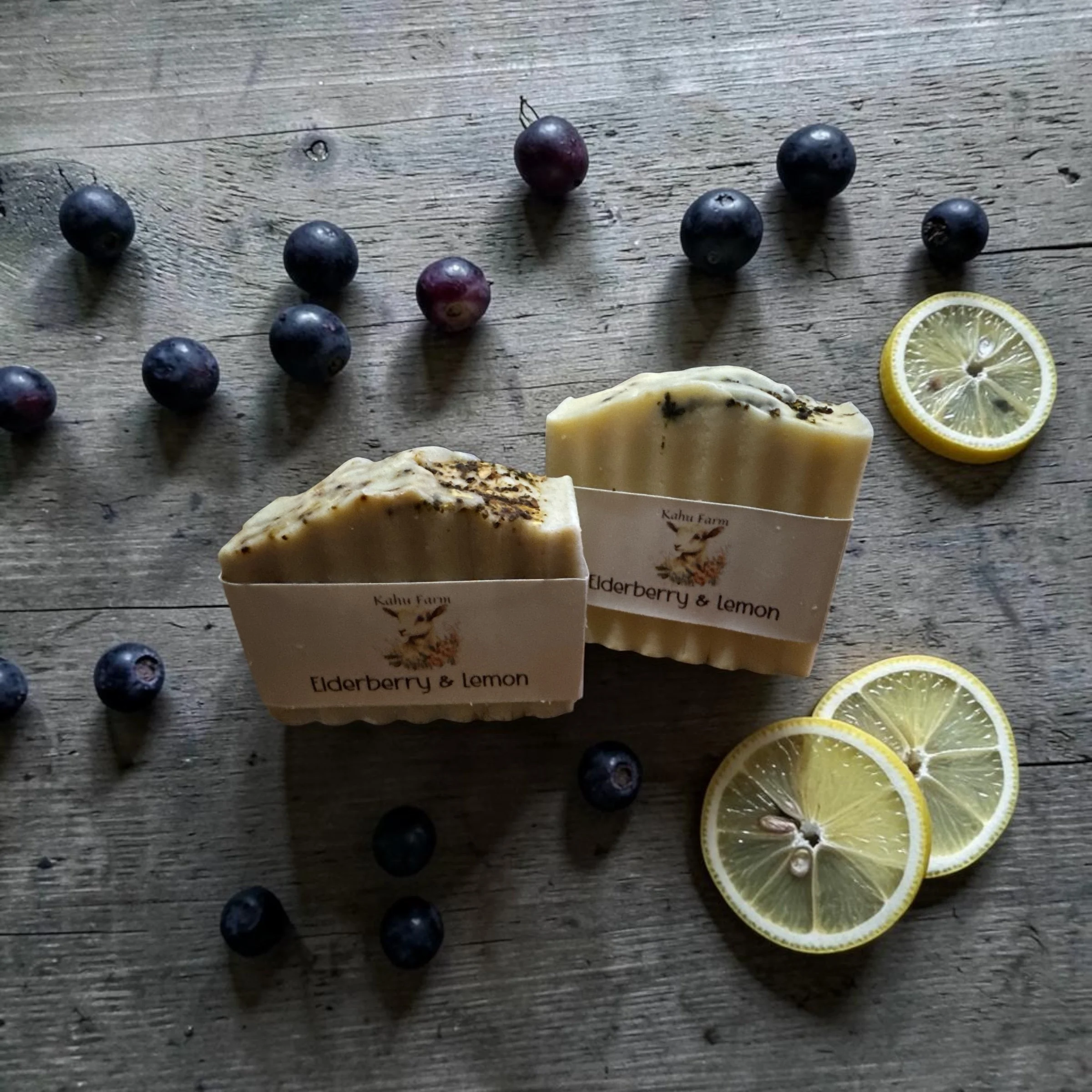 Elderberry and Lemon Soap