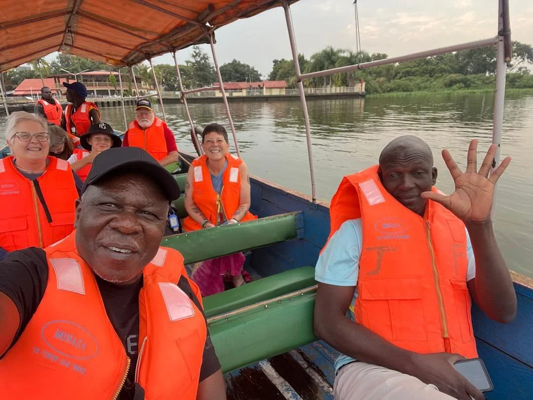 The Mercy & Truth Medical Missions team takes a riverboat trip in Kenya during their summer mission, supporting local communities and delivering Life-Changing Care.