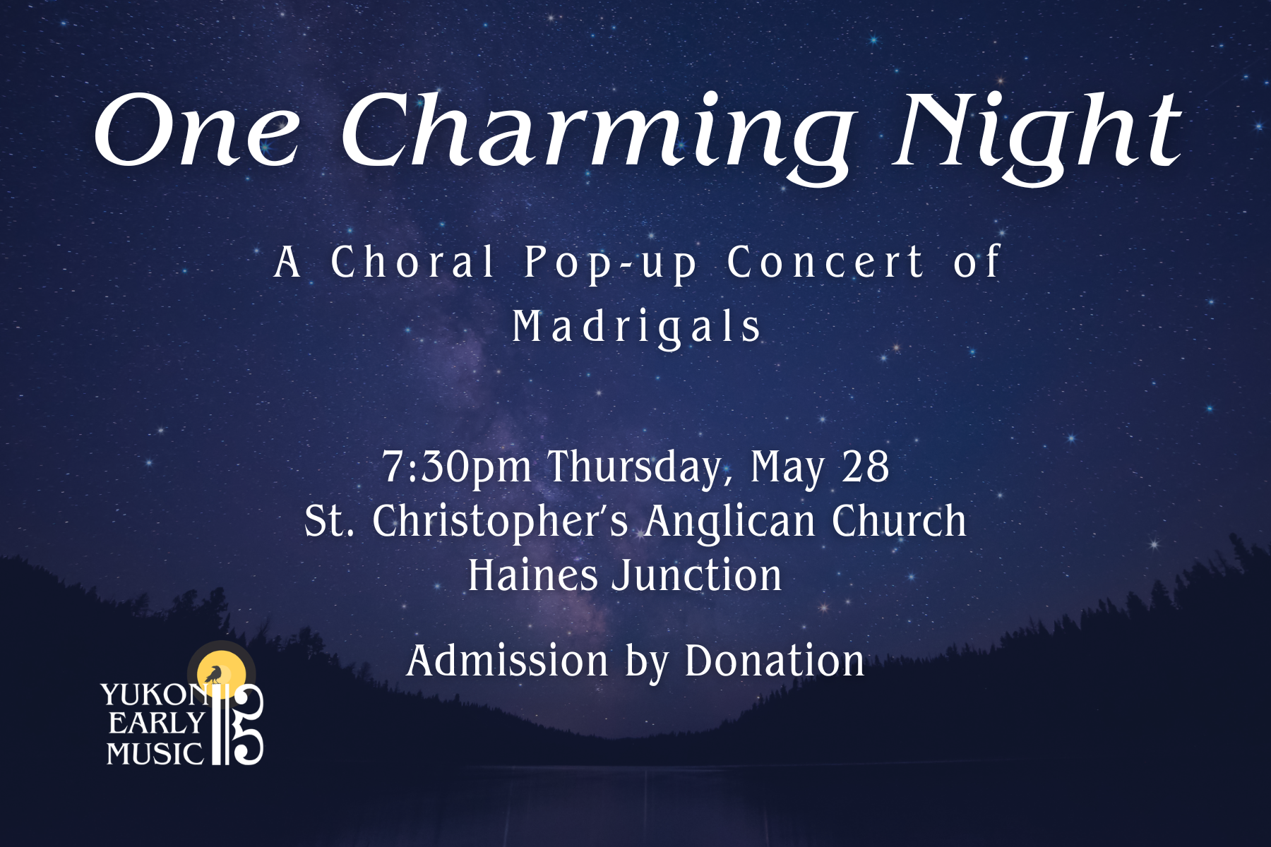 One Charming Night Haines Junction Card