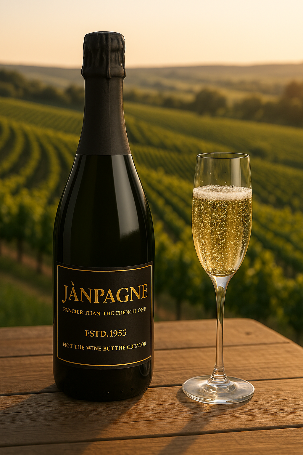 JÀNPAGNE rather than champagne