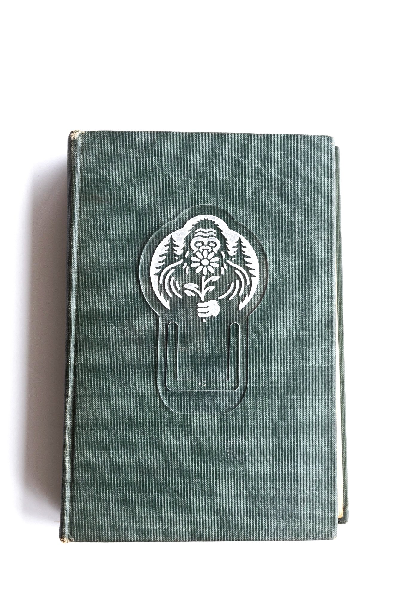 Funny Bigfoot Bookmark - Clear Acrylic - Bigfoot Daisy