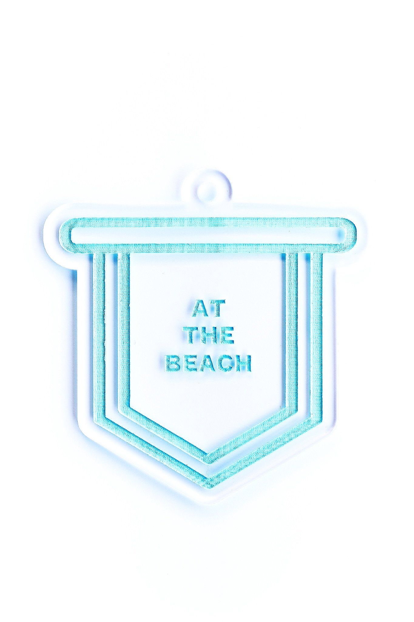 Mini Sign - At the Beach - For Cabins, Homes, & Base Camps (Copy)