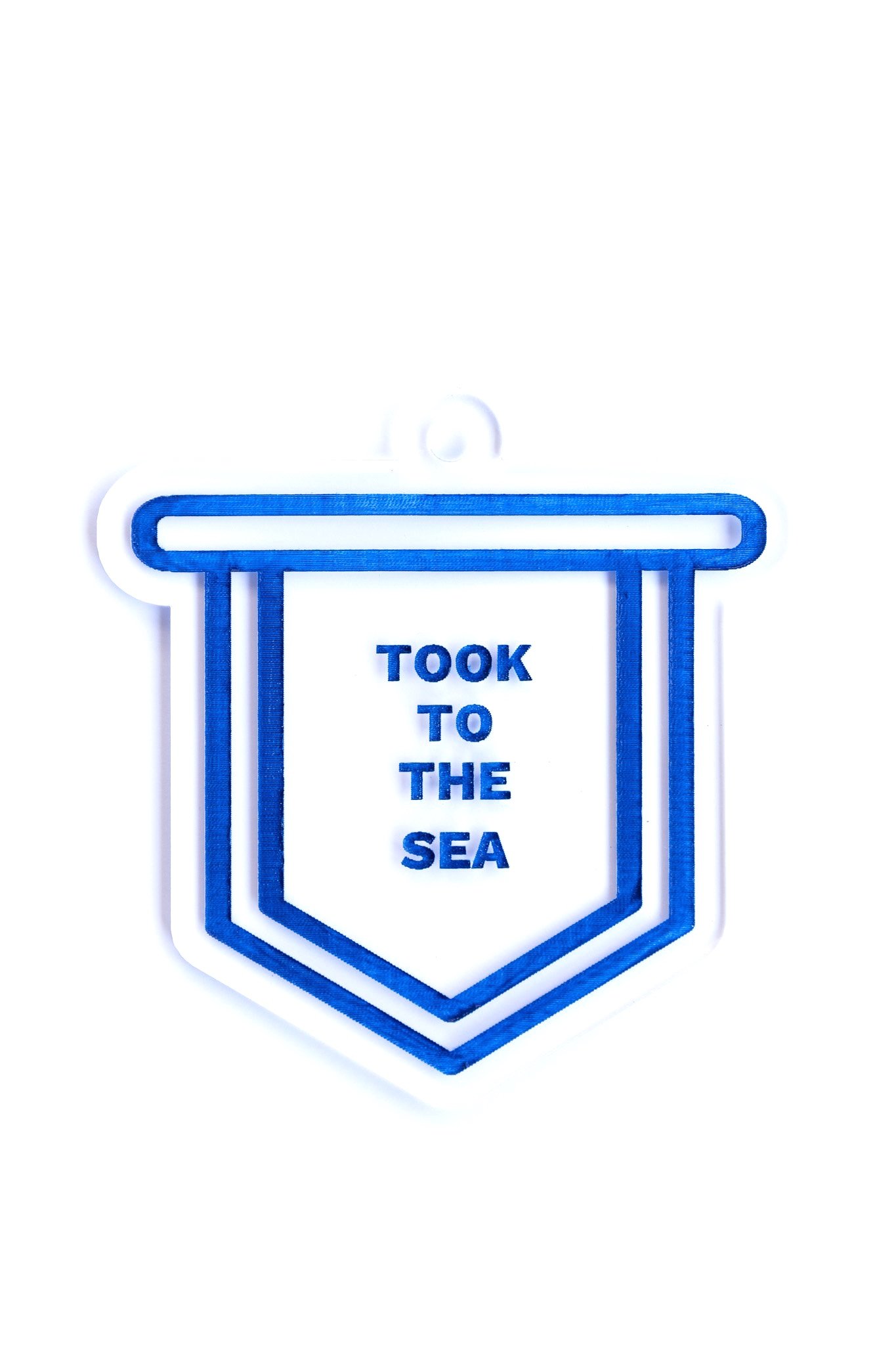 Mini Sign - Took To The Sea - For Cabins, Homes, & Base Camps (Copy)