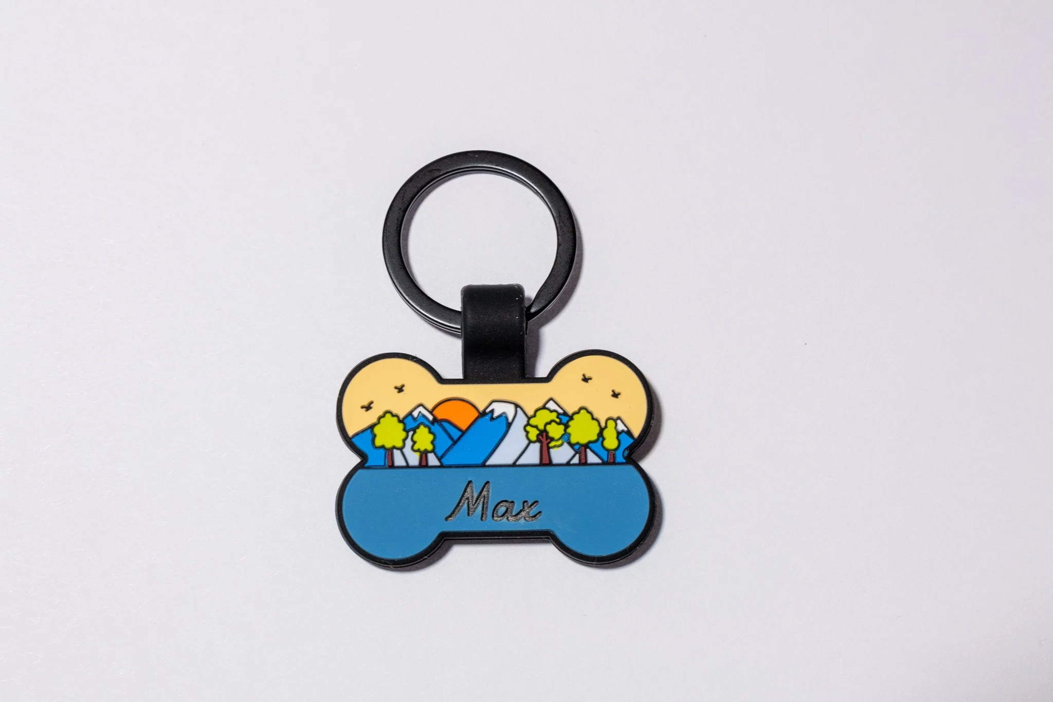 Silicone Dog Tag - PNW Design 2 - Blue & Yellow.jpg
