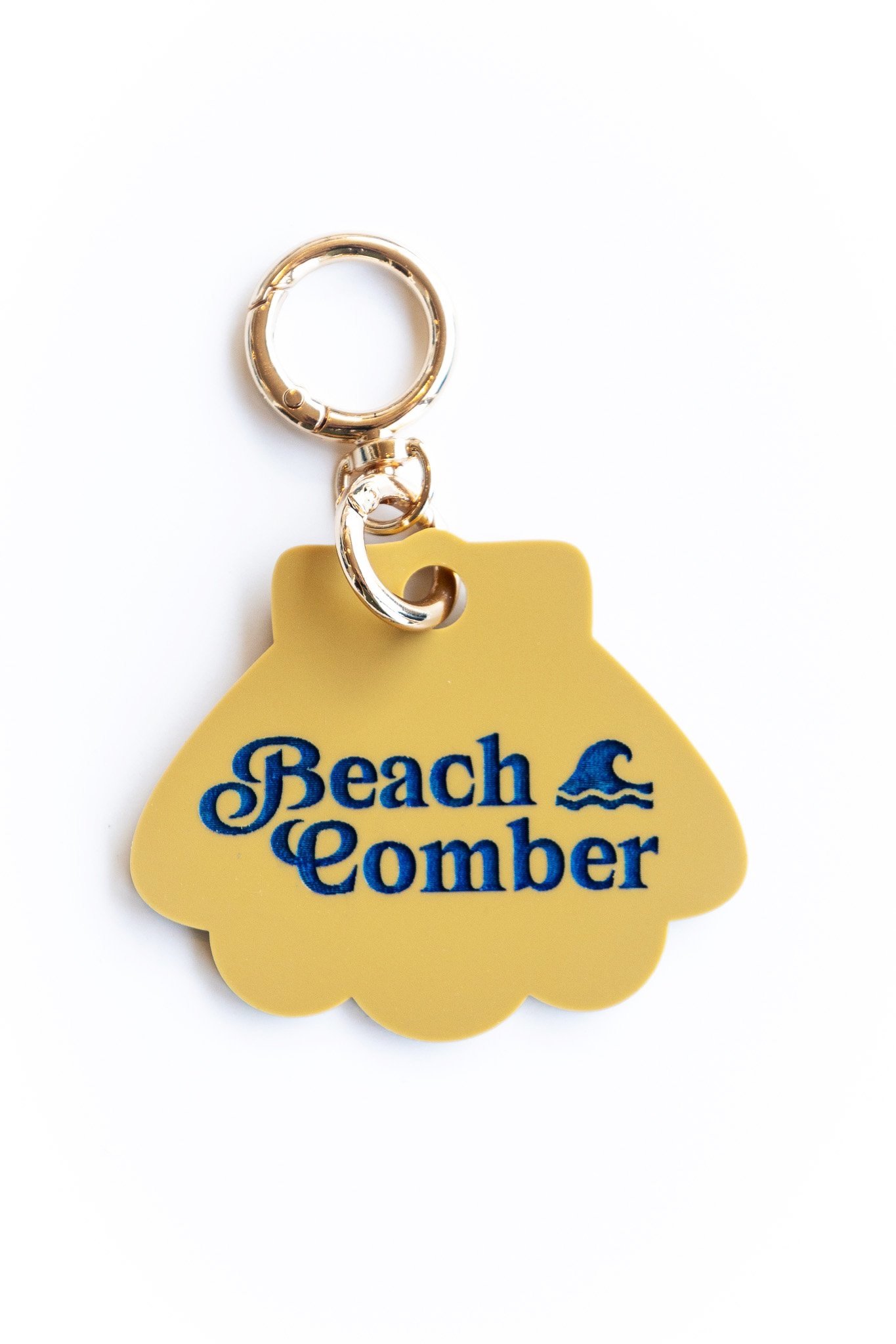 Custom Acrylic Beach Comber Bag Charm
