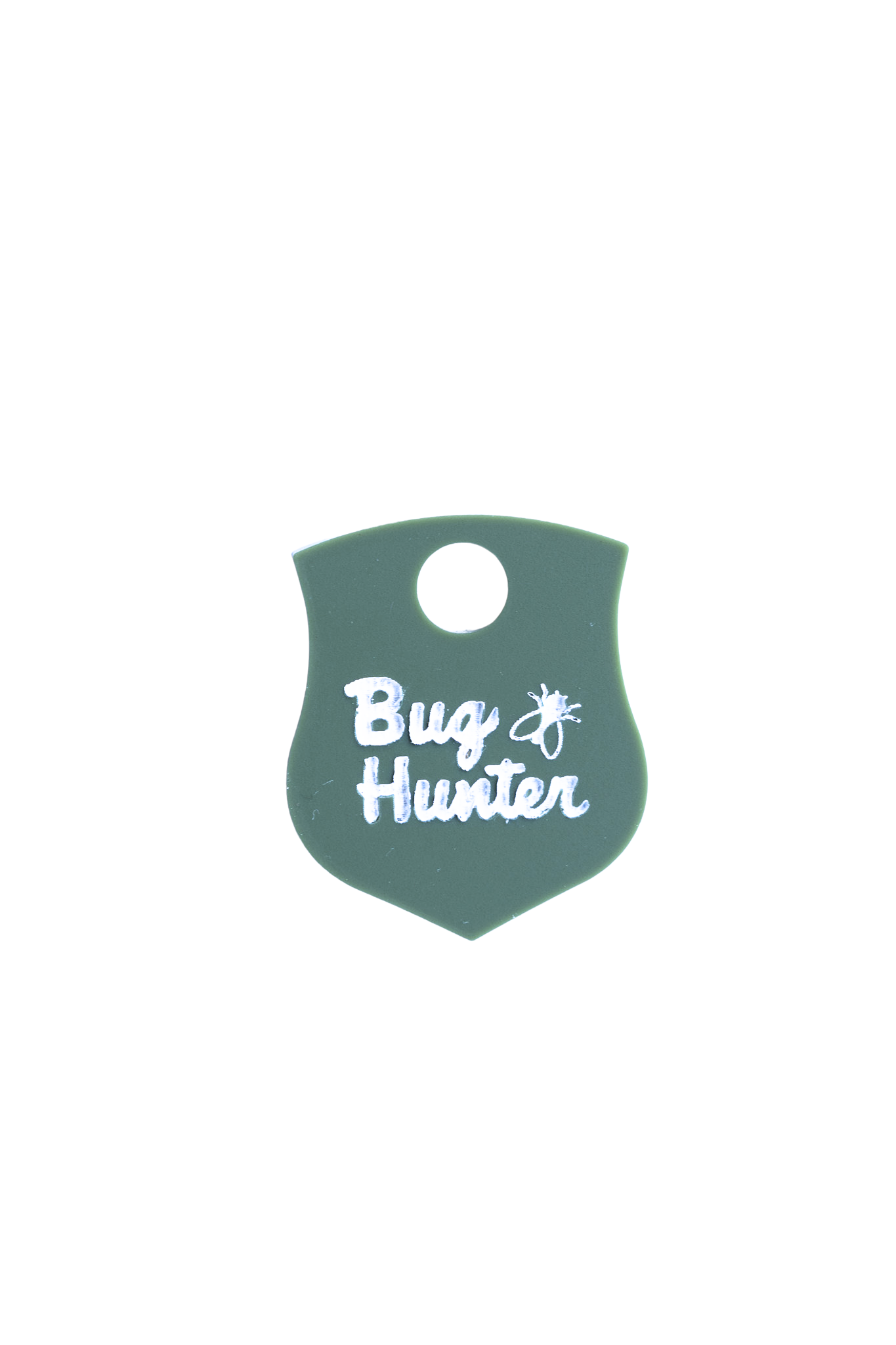 Bug Hunter Dog Charm