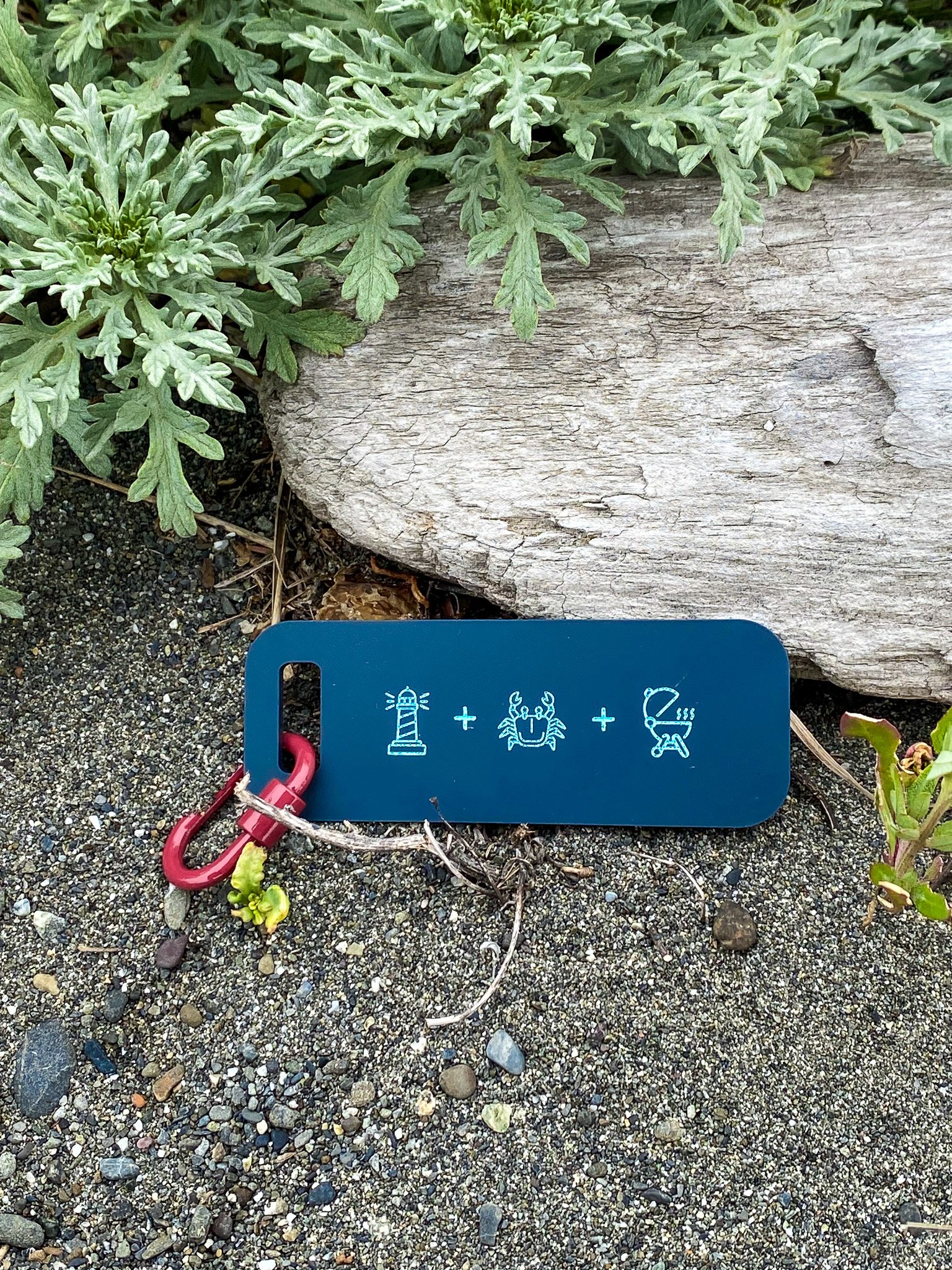 Custom PNW Keychain - Favorite Activities of the Olympic Peninsula