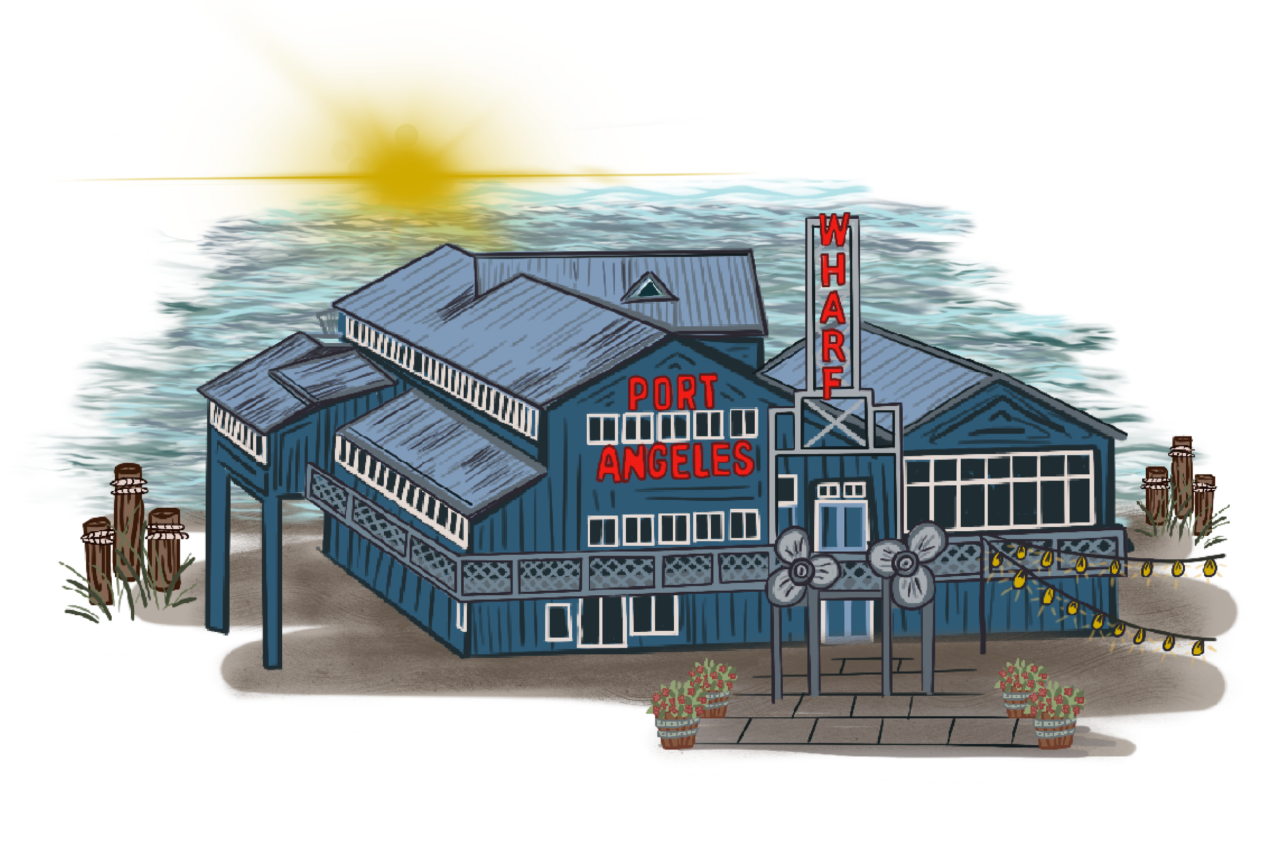 Port Angeles Wharf - Illustration.png