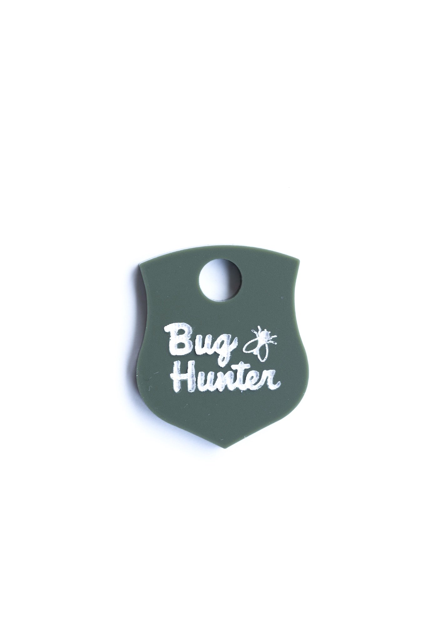 Bug Hunter Dog Tag