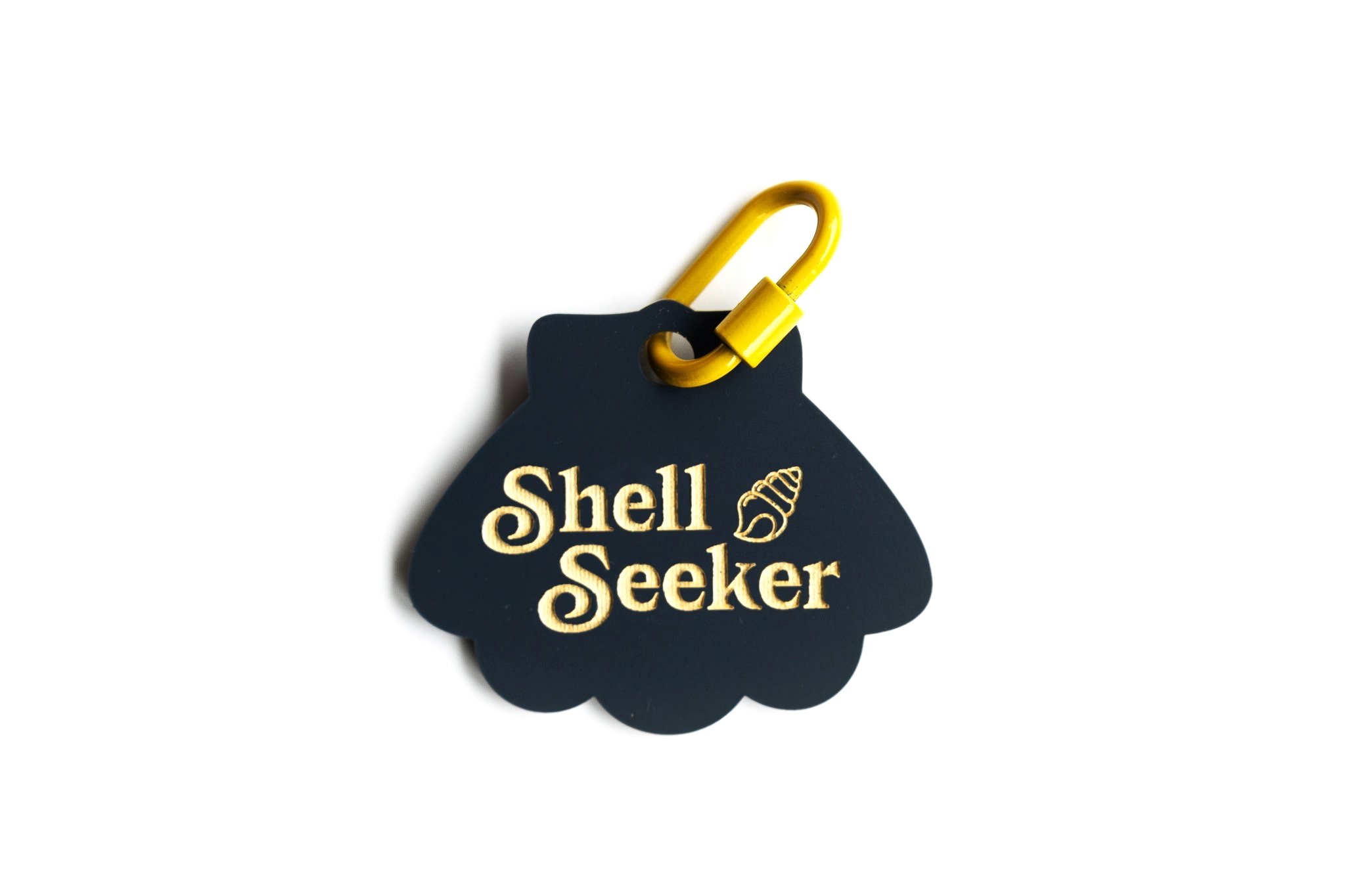 Shell Seeker Custom Beach Bag Charm