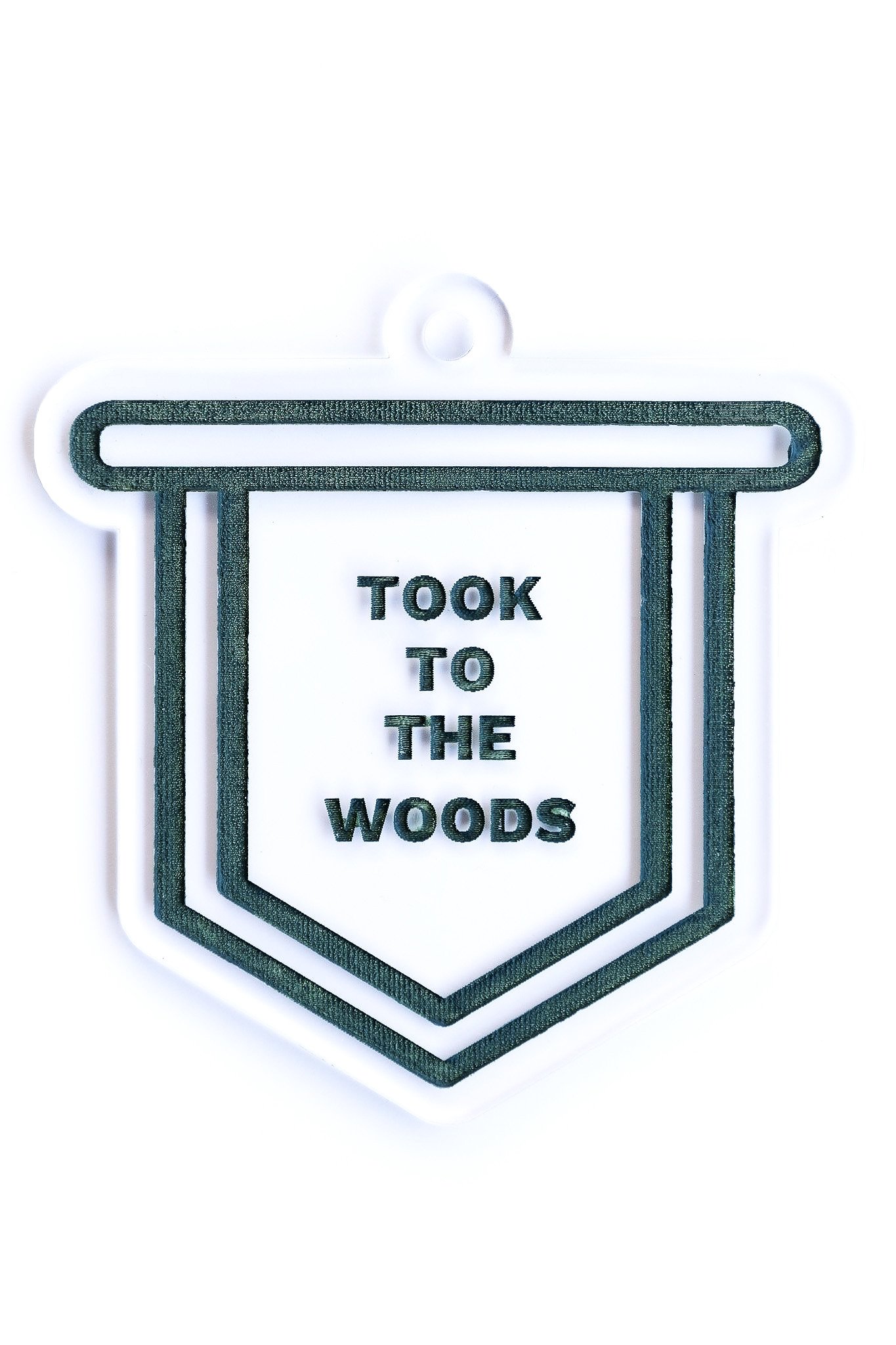 Mini Sign - Took To The Woods - For Cabins, Homes, & Base Camps (Copy)