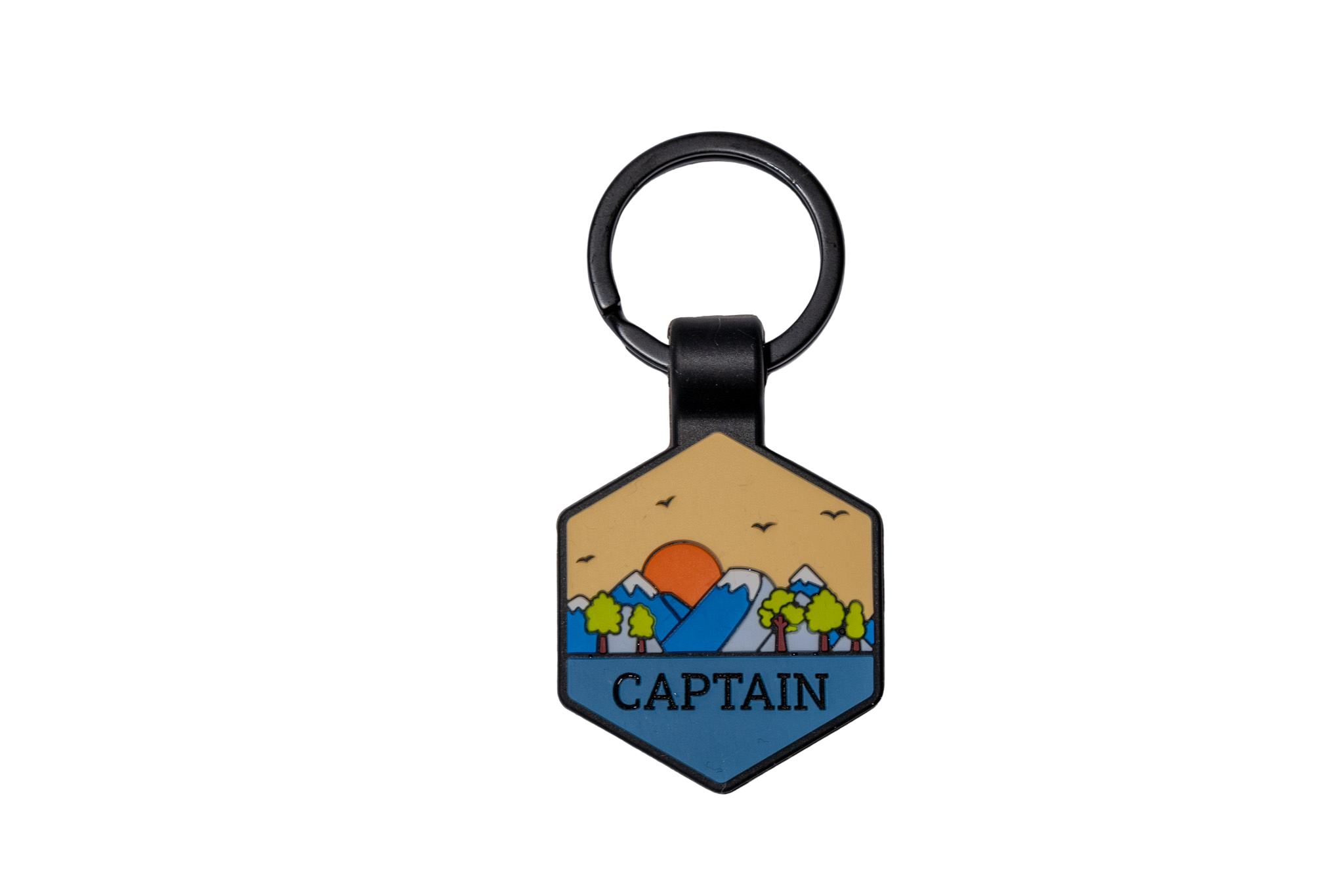 Custom Silicone Dog Tag | PNW Forest Design 6 | Personalized Pet ID Tag