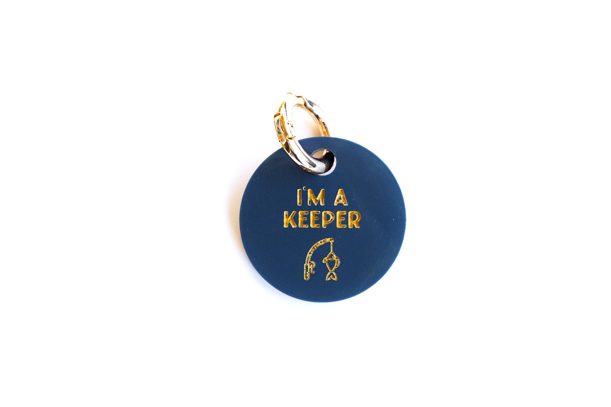 I'm a Keeper - Custom Dog Tag