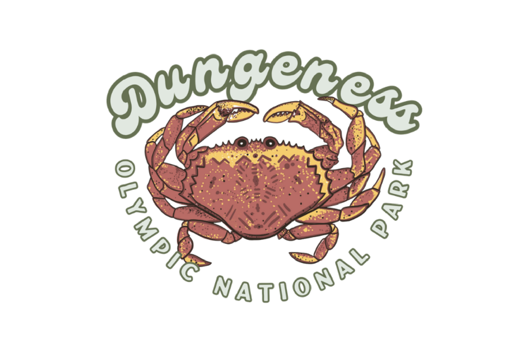 Dugeness Crab Sticker & Magnet Illustration.png