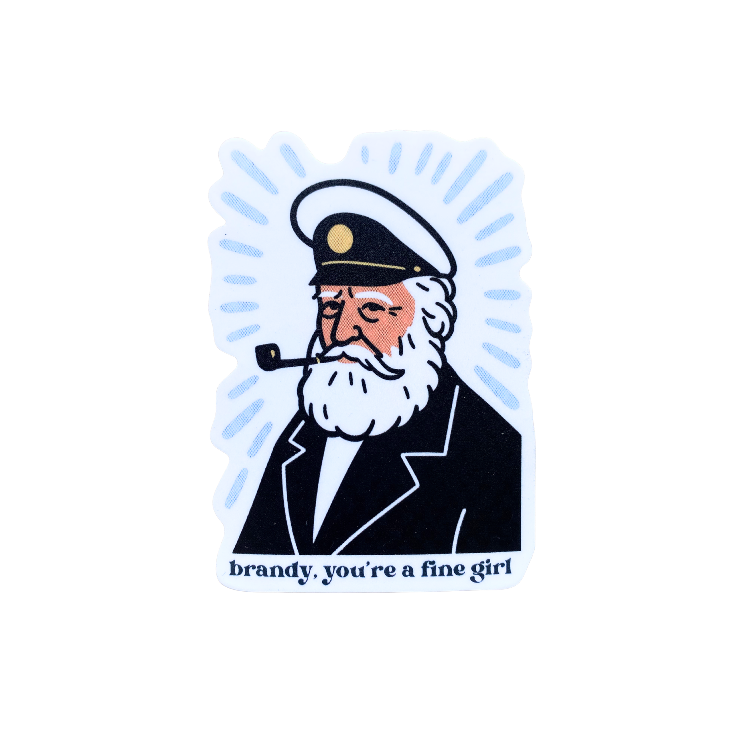 Brandy You're a Fine Girl Sticker