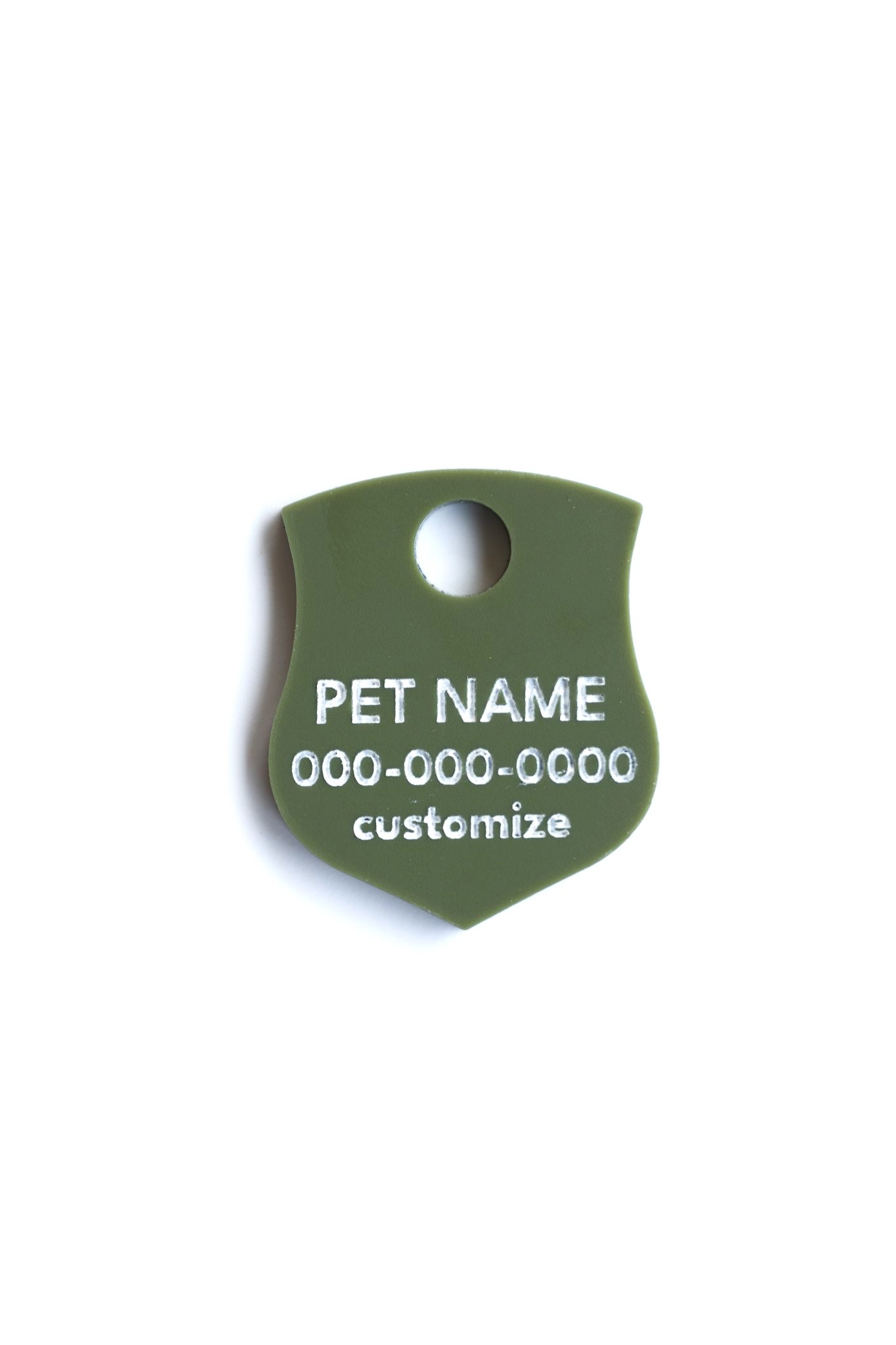Custom Dog Tag - Four Line of Custom Text