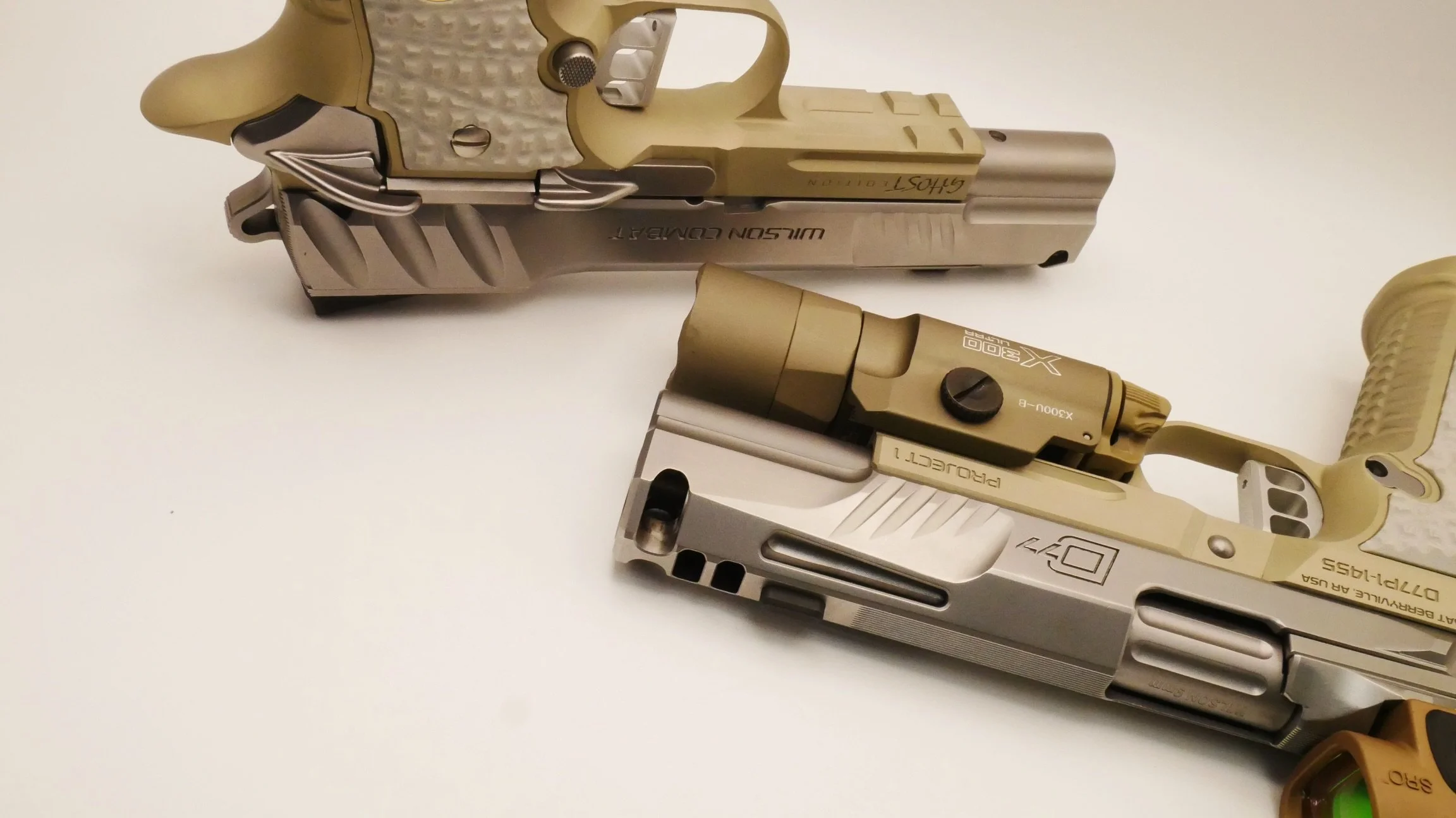 Too ghosts walk into a bar&hellip;I don&rsquo;t know the rest. these came in and were spoken for in minutes. @wilsoncombat made these Division77 Project1 GHOST&rsquo;s the absolute embodiment of style and function. Keep an eye out, never know what&rs