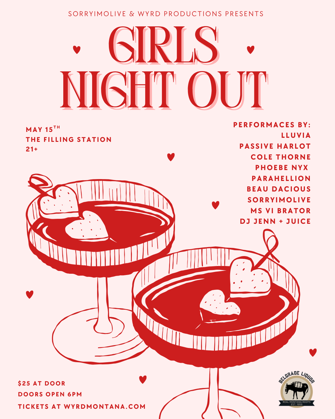 Girls Night Out Flyer