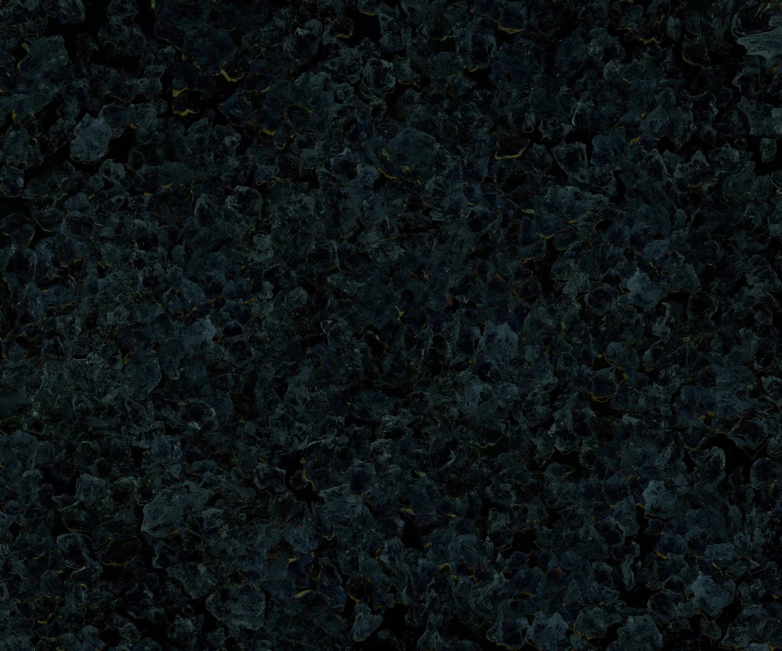 Large-scale still life photograph of petroleum-based substance, exploring photography as a petrotechnology and its material ties to fossil fuels.