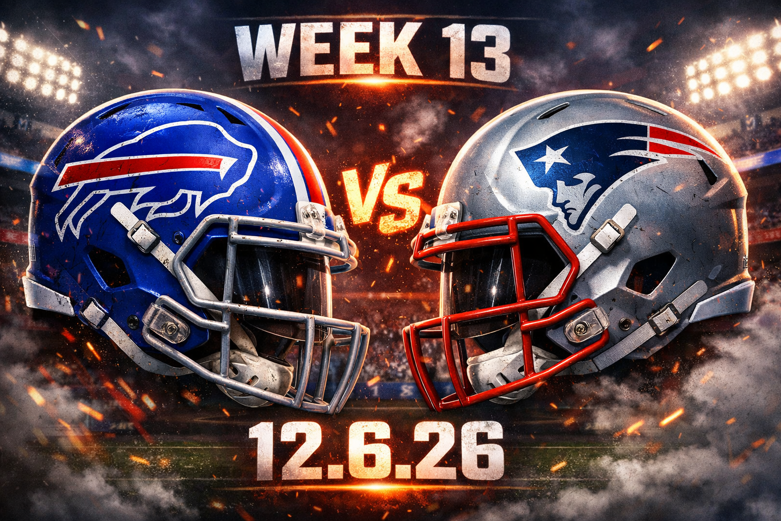 Week 13 @ the New England Patriots