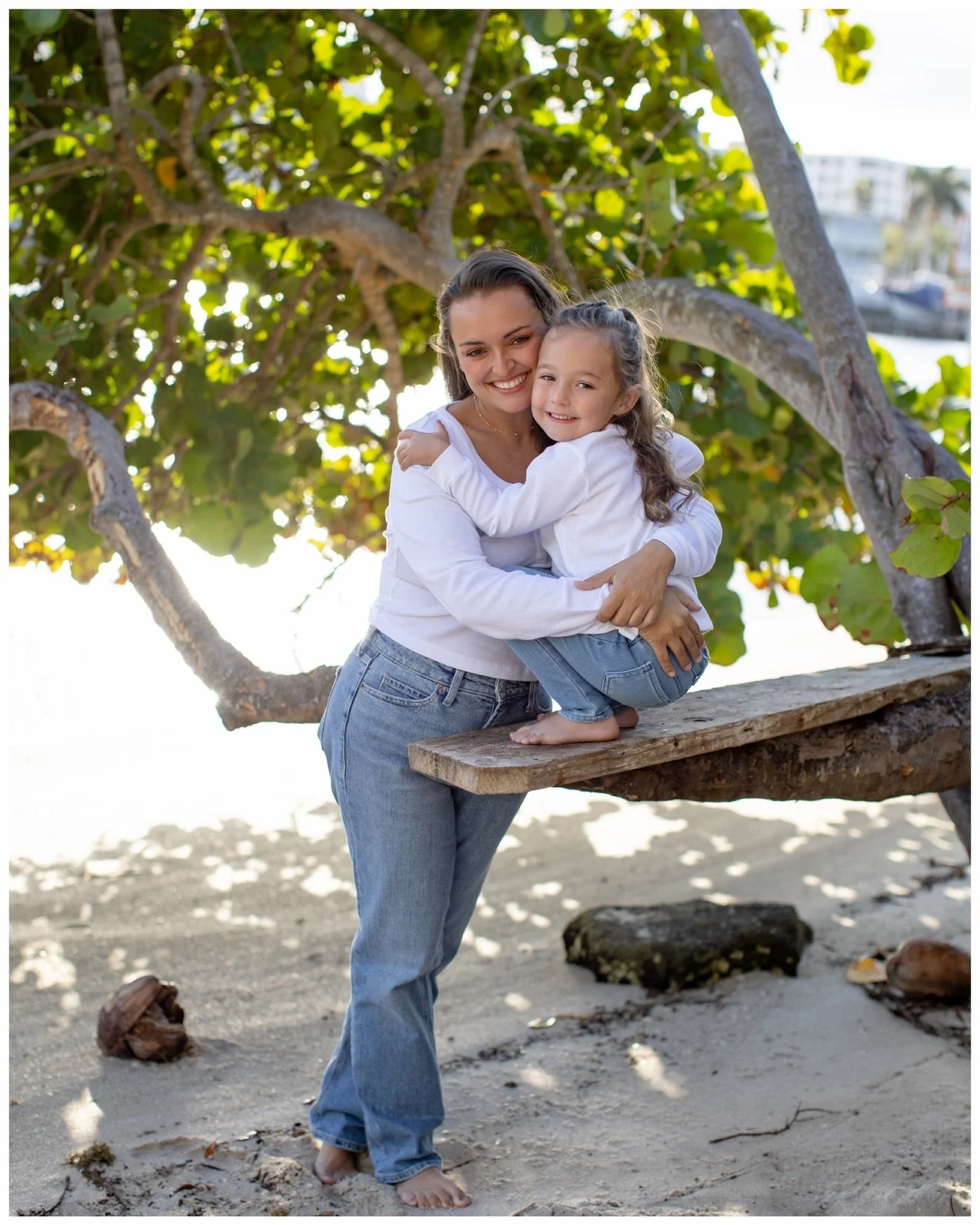 growing up together 💖

My bestie and little bestie mean the world to me!! This shoot was sooo special. It was perfect weather, the sun was shining, and we had fun playing with coconuts 🥥 as soon as we were done the sun went away and we were so grat