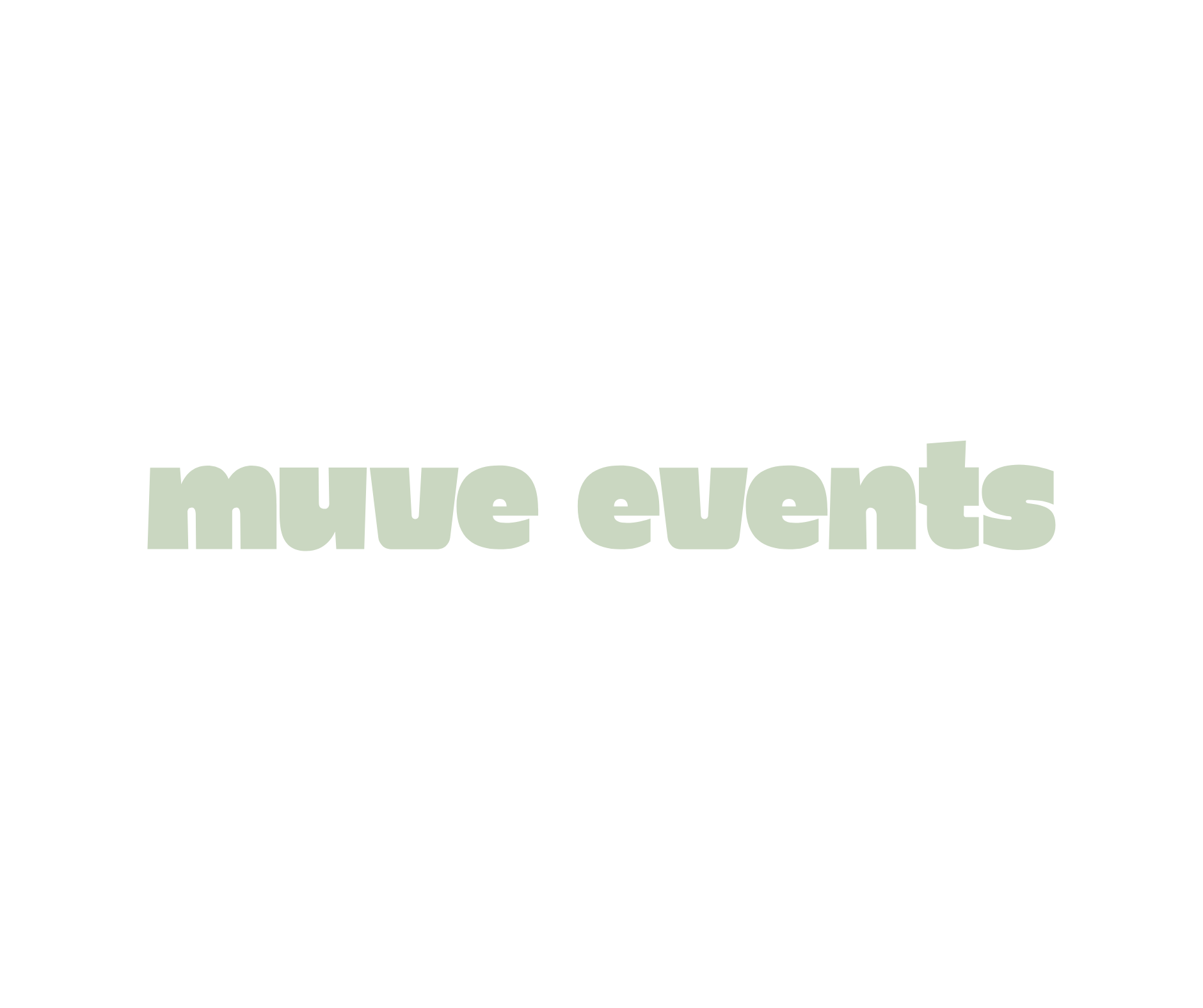 Text logo reading 'move events' in large greenish letters on a black background.