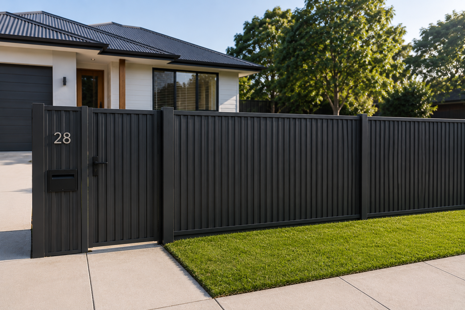 Residential fencing in Samford Valley by Green Terrain Solutions