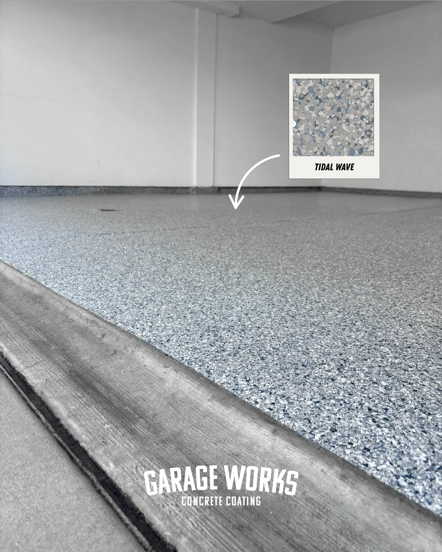 Wave hello to your dream garage 👋 🌊 

📍Dana Point
Flake Color: Tidal Wave 

We installed this epoxy flake flooring in Dana Point for a clean, durable, slip resistant finish. Our team specializes in garage floor epoxy and concrete coatings. Based i
