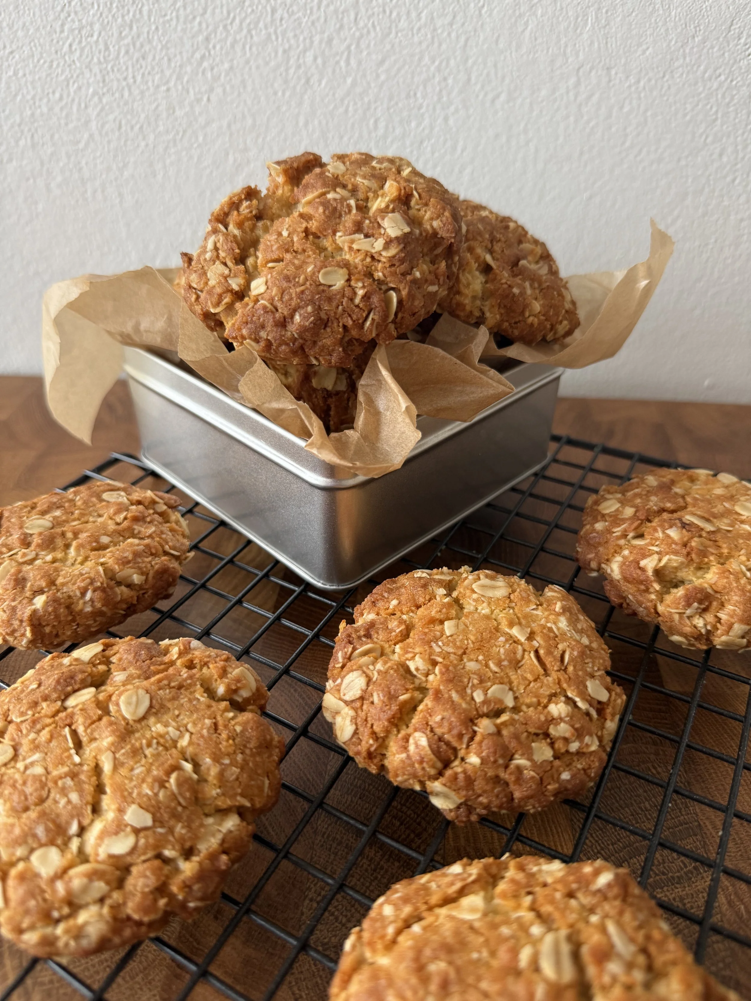 Classic ANZAC Biscuits Recipe (Chewy, Golden &amp; Full of History)