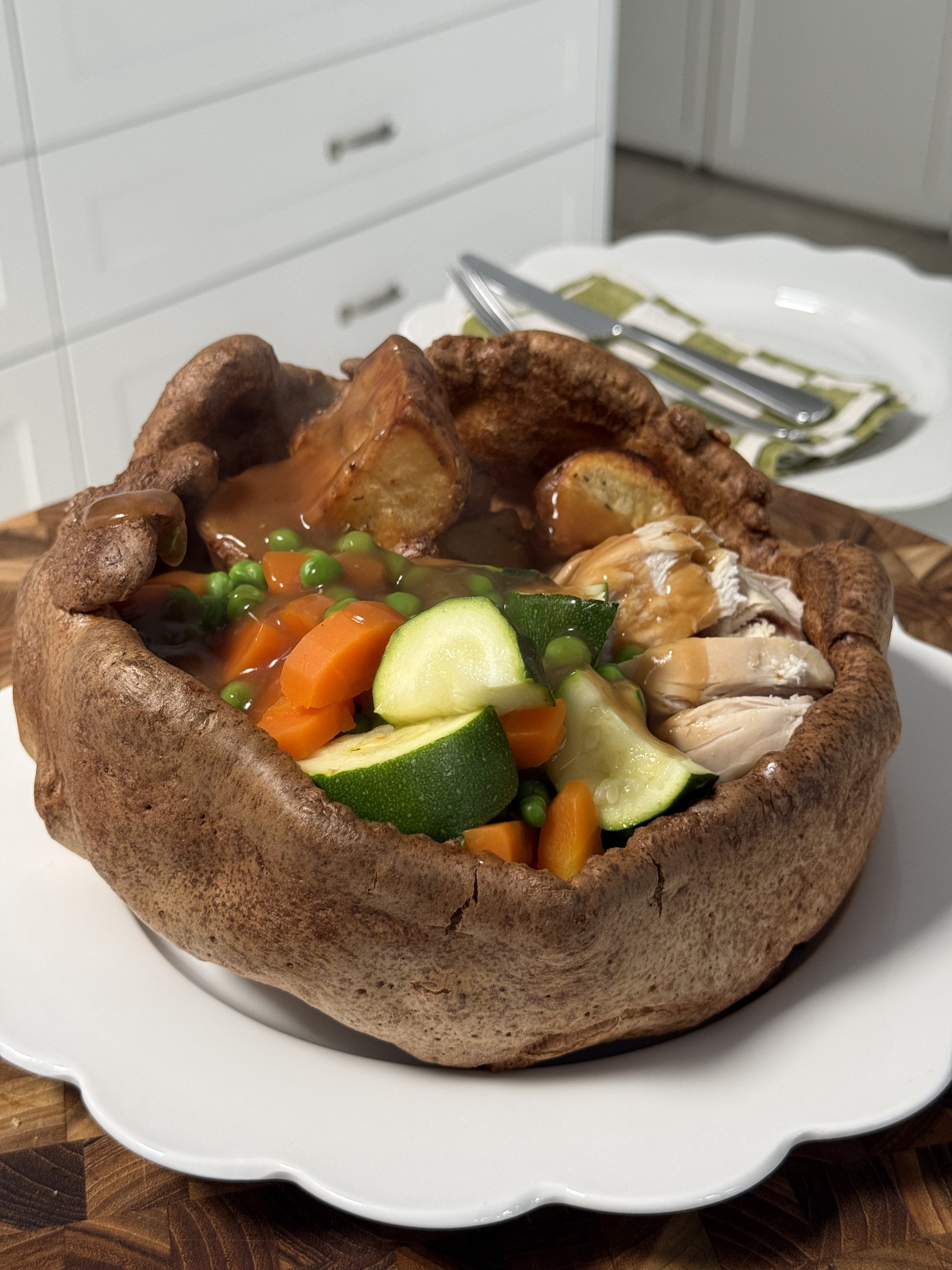 The Yorkshire Pudding Plate