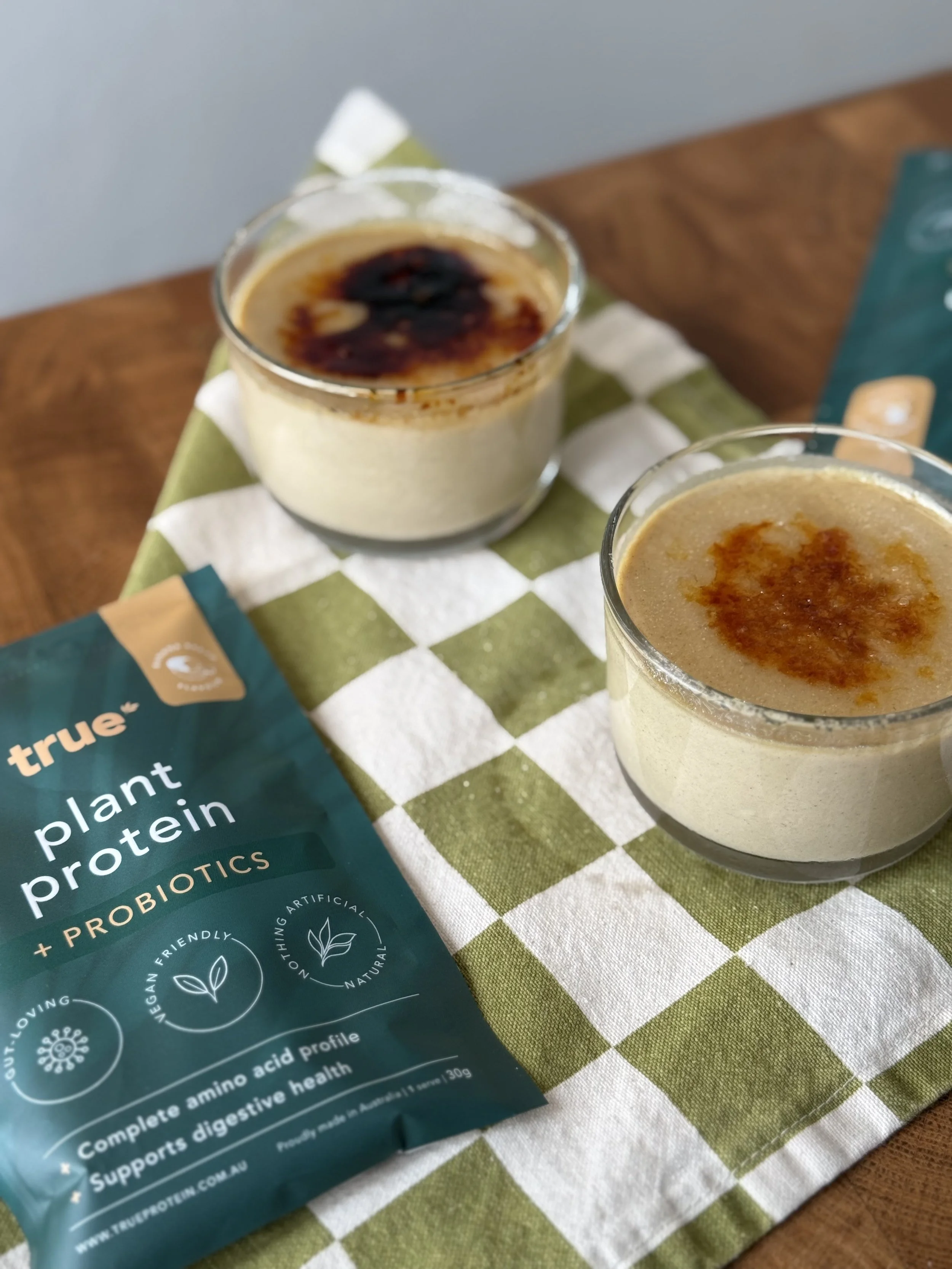 CINNAMON CHAI PROTEIN CRÈME BRÛLÉE