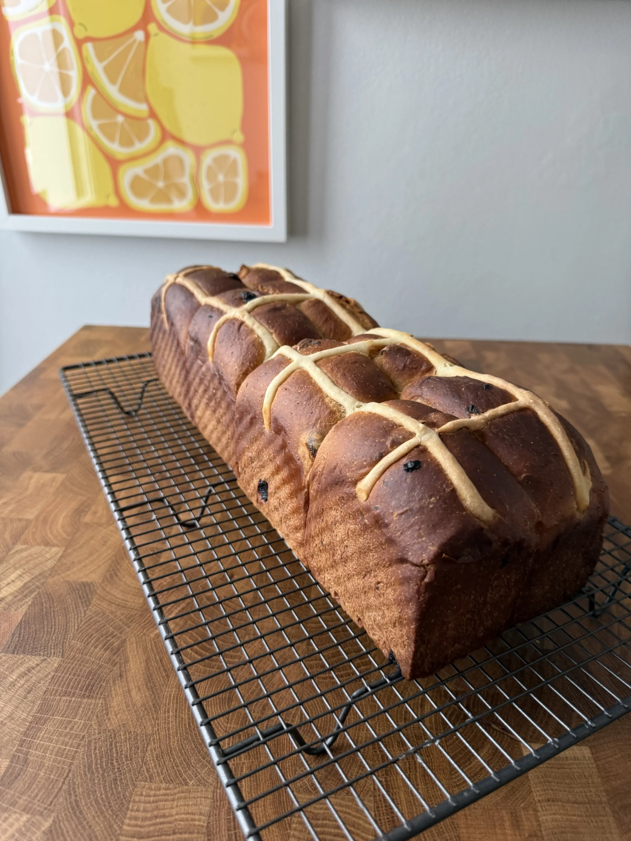 Hot Cross Bun Loaf – A Beautiful Easter Bake to Slice and Share