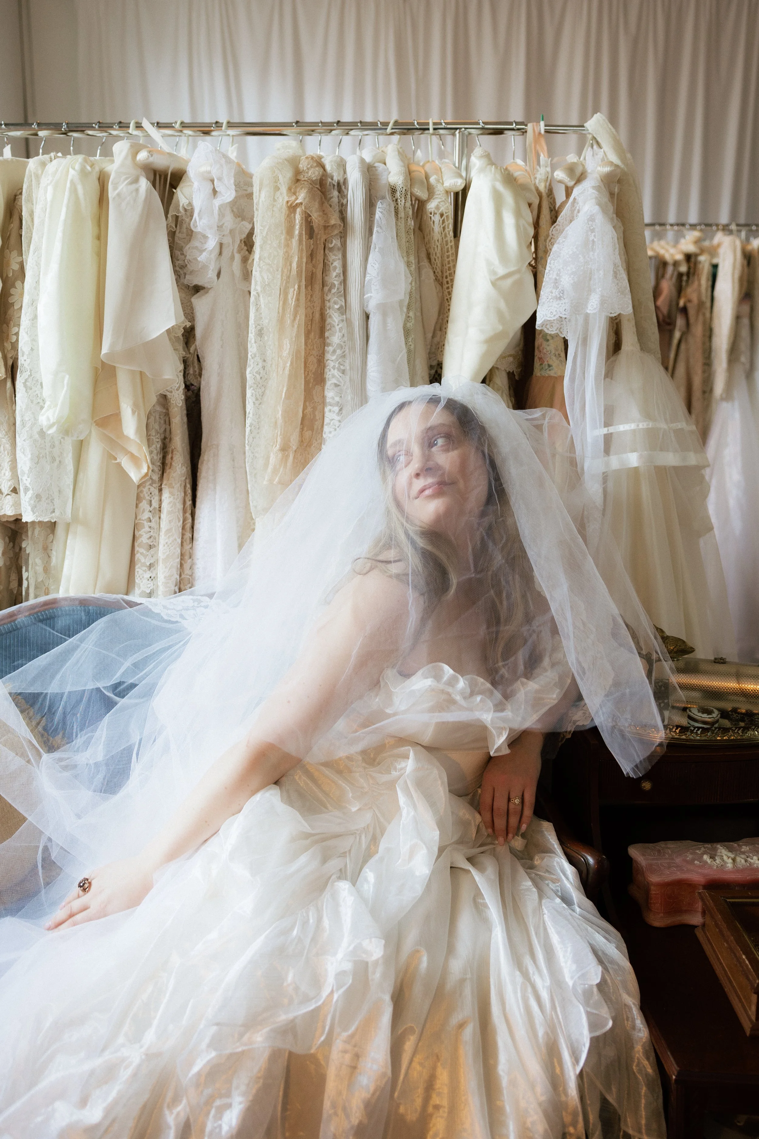Vintage Bridal Store Branding Photography