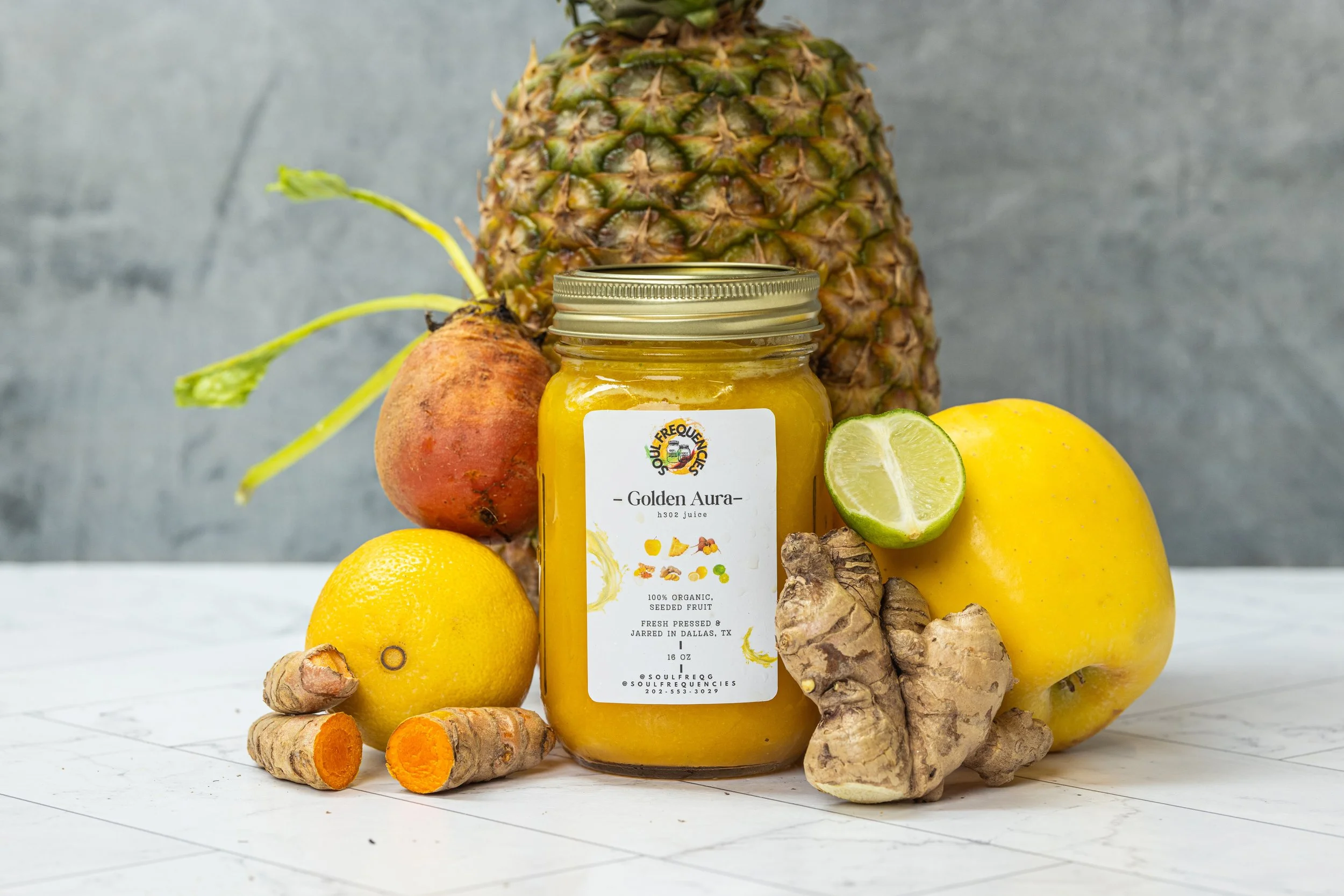 Golden Aura H3O2 Juice