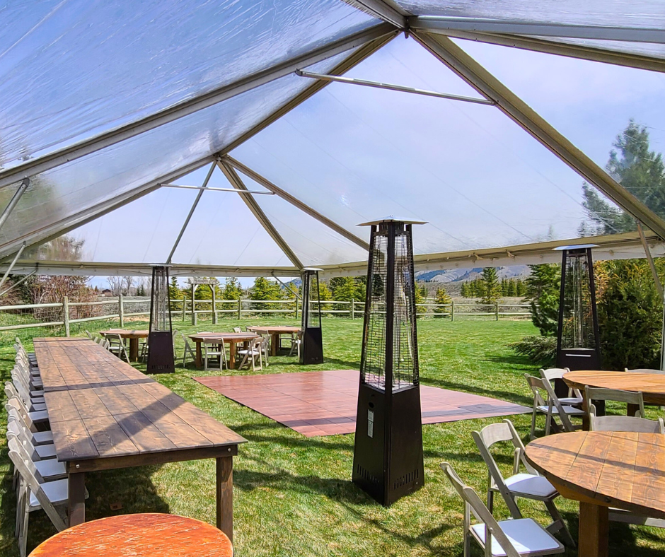 Clear Top Frame Tent