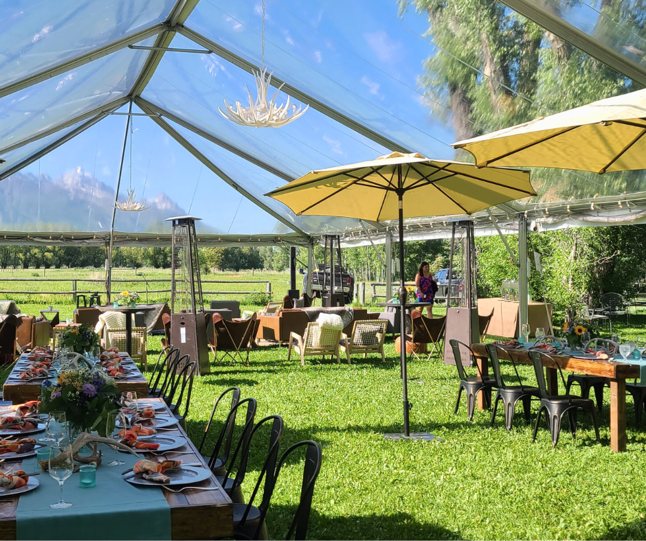 Clear Top Frame Tent