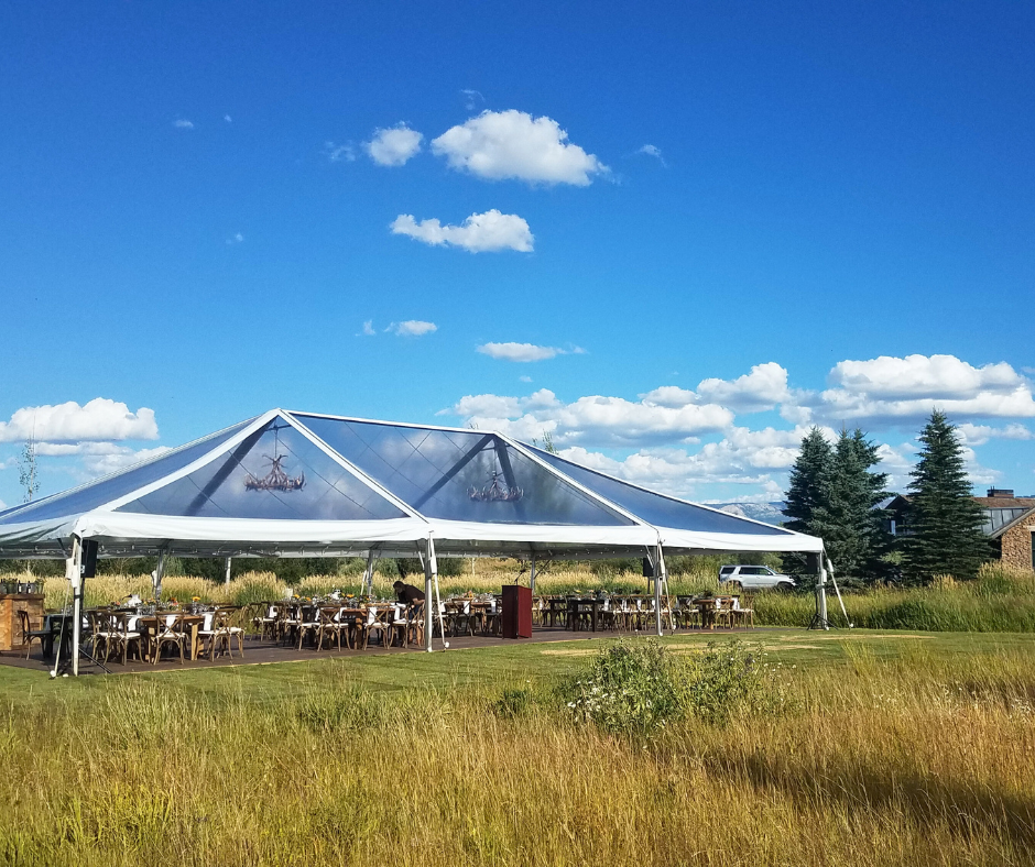 Clear Top Frame Tent