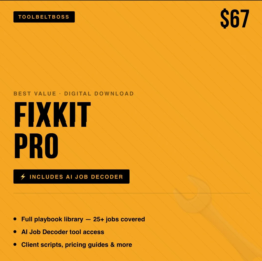 FixKit Pro - Pro: Run your business like a professional