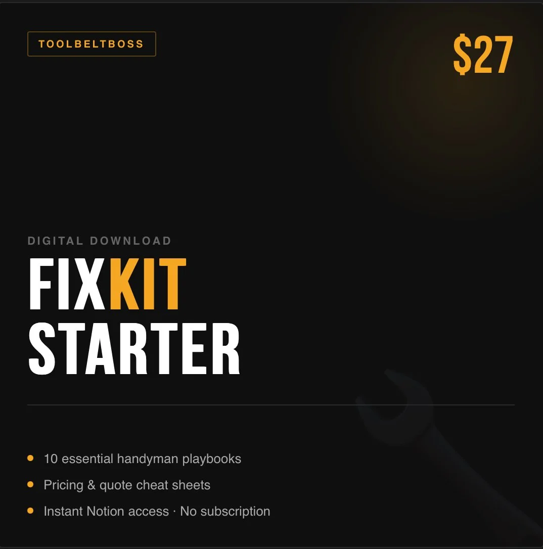 FixKit Pro - Starter: Build your foundation