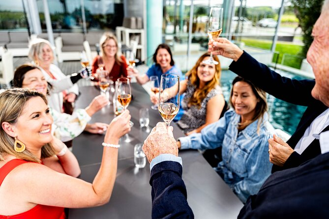 Guests on a Hawke's Bay wine tour