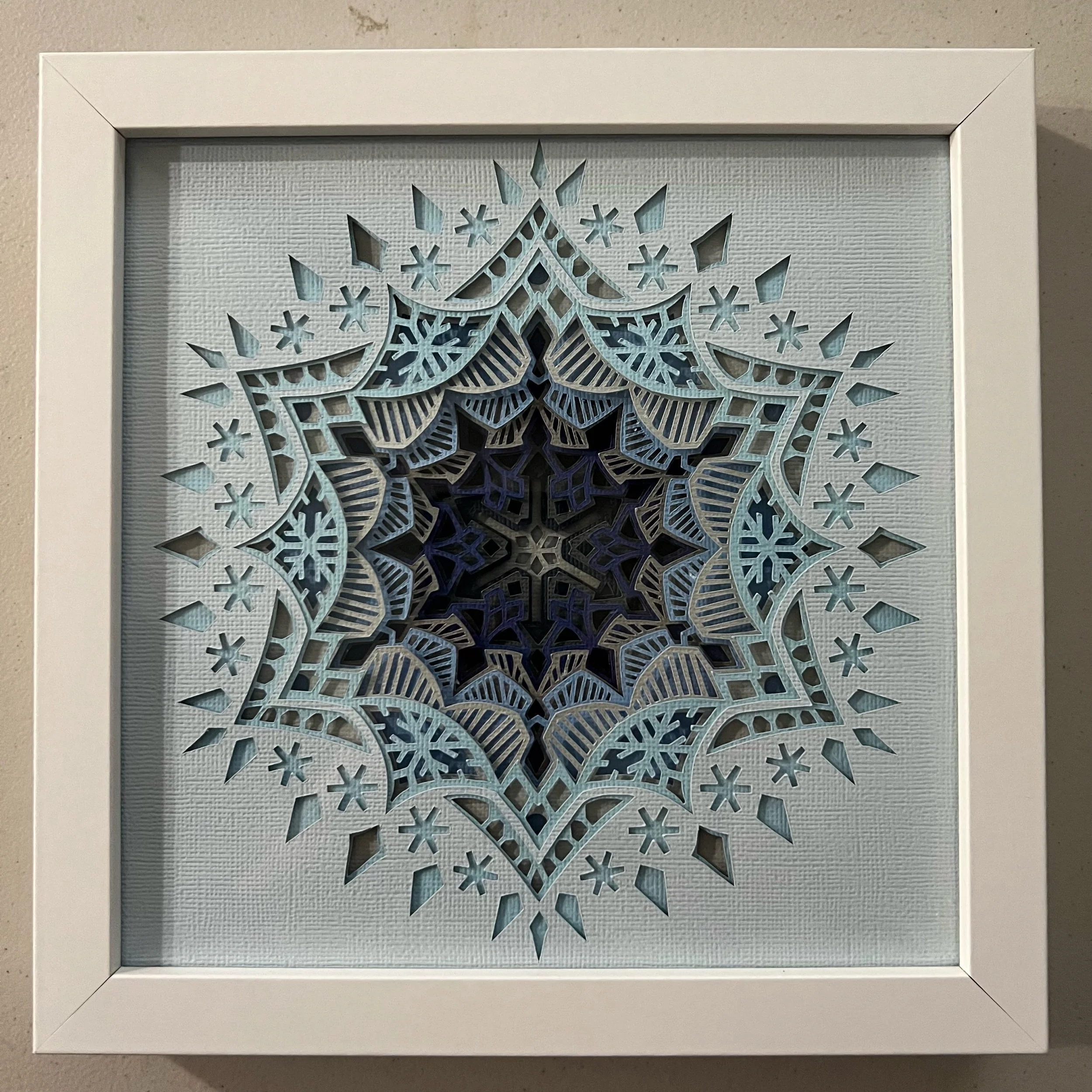 Snowflake Shadowbox