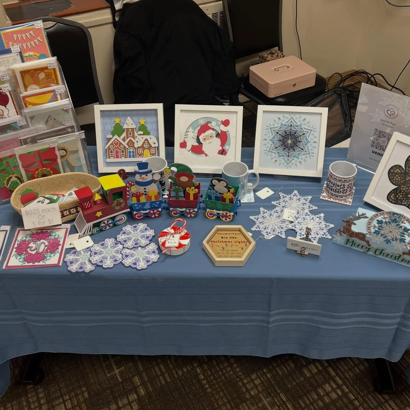 Vending at Providence St. Joseph Hospital Craft fair. Come visit us in the 3rd floor classroom!