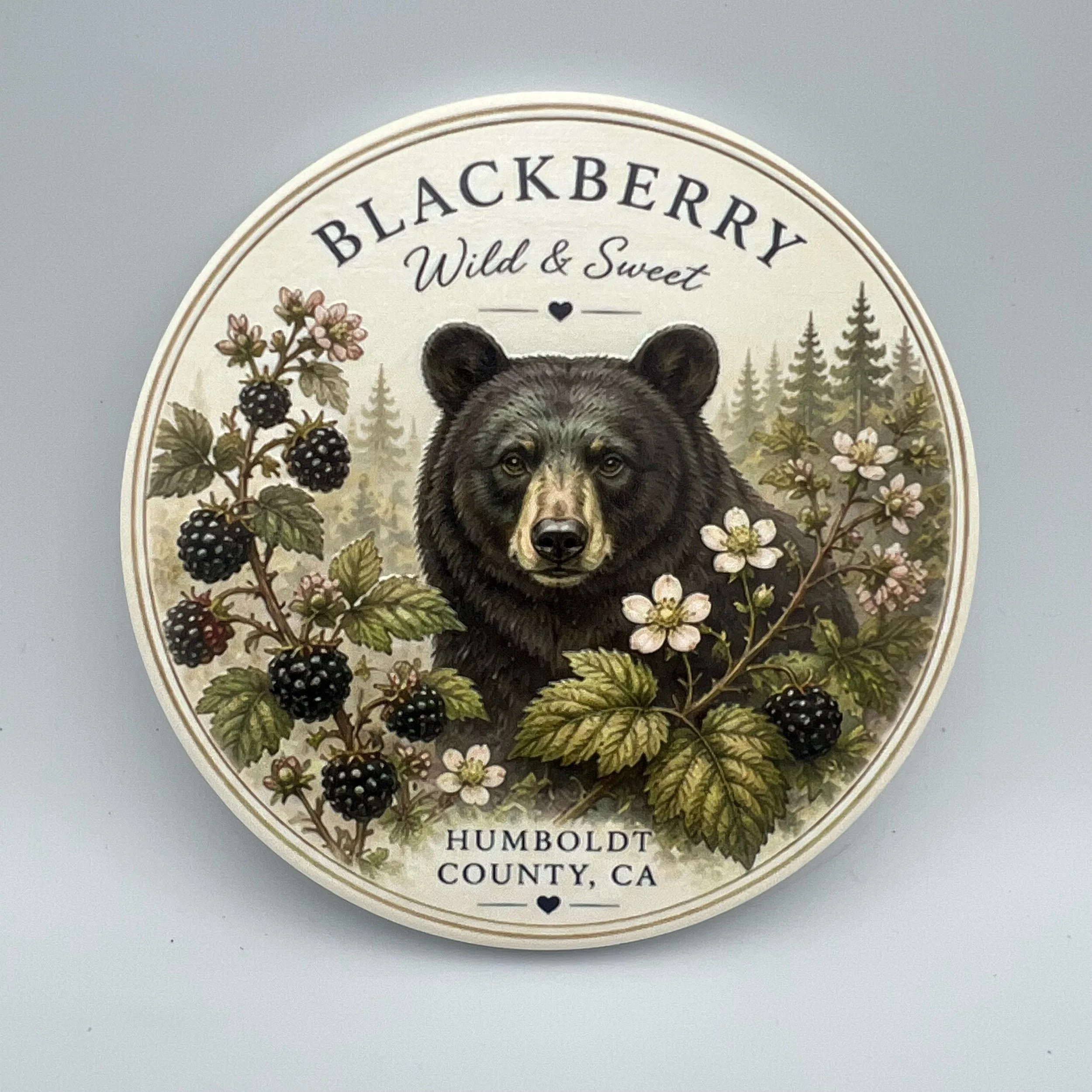 Wild Berry & Wildlife Collection Coaster