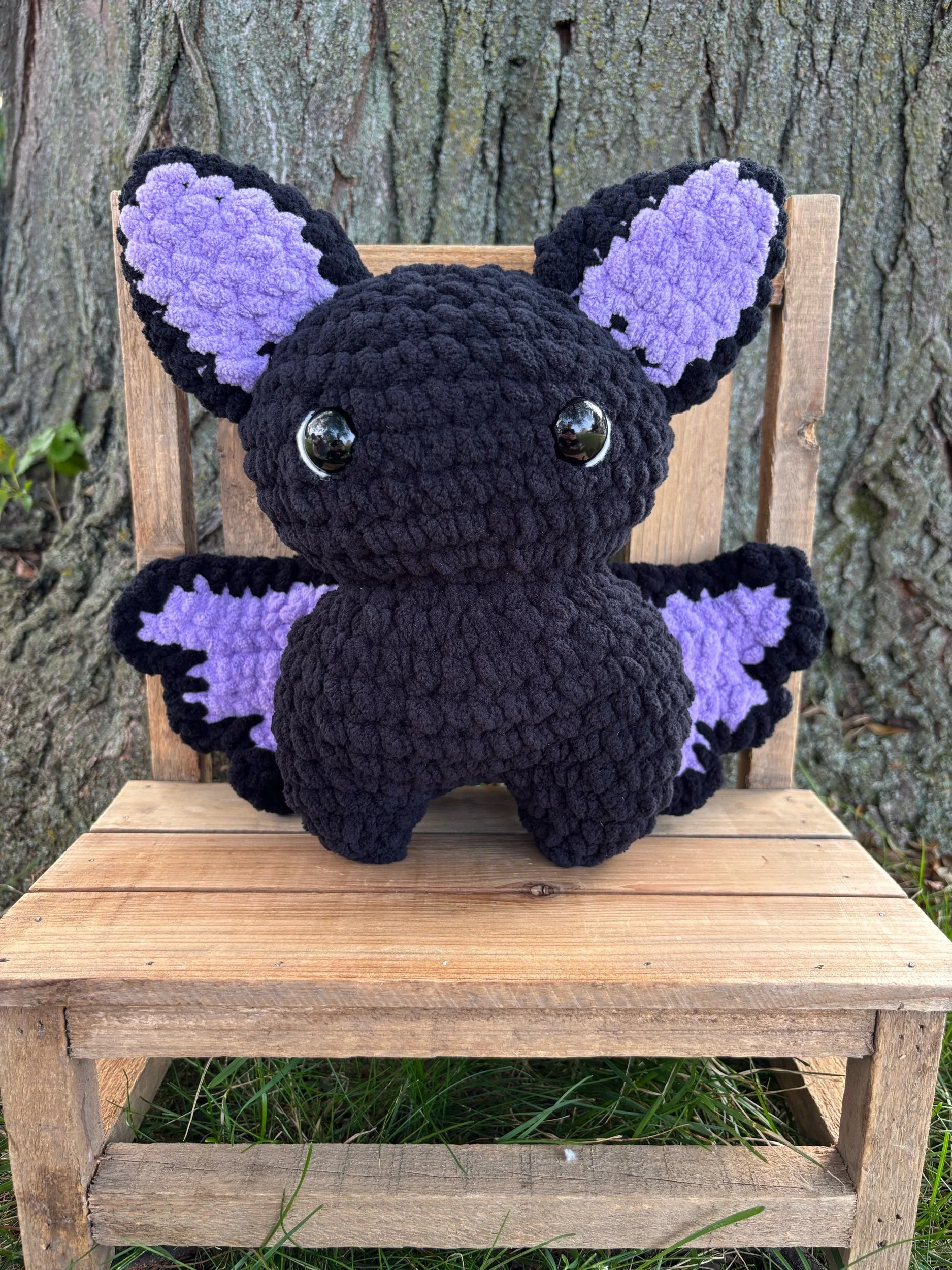 Handmade Crochet Bat Plushie