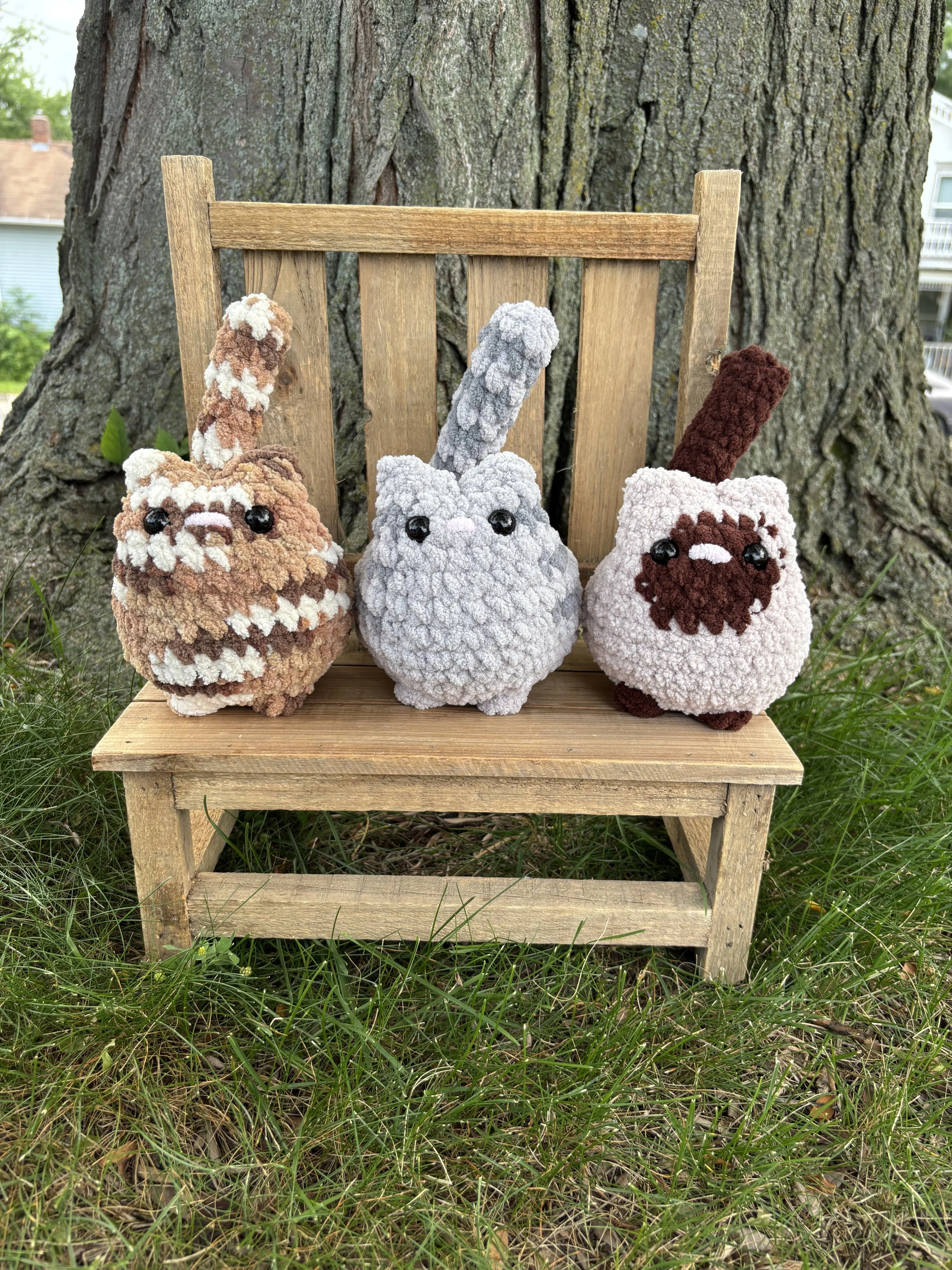 Handmade Crochet Cat Plushie
