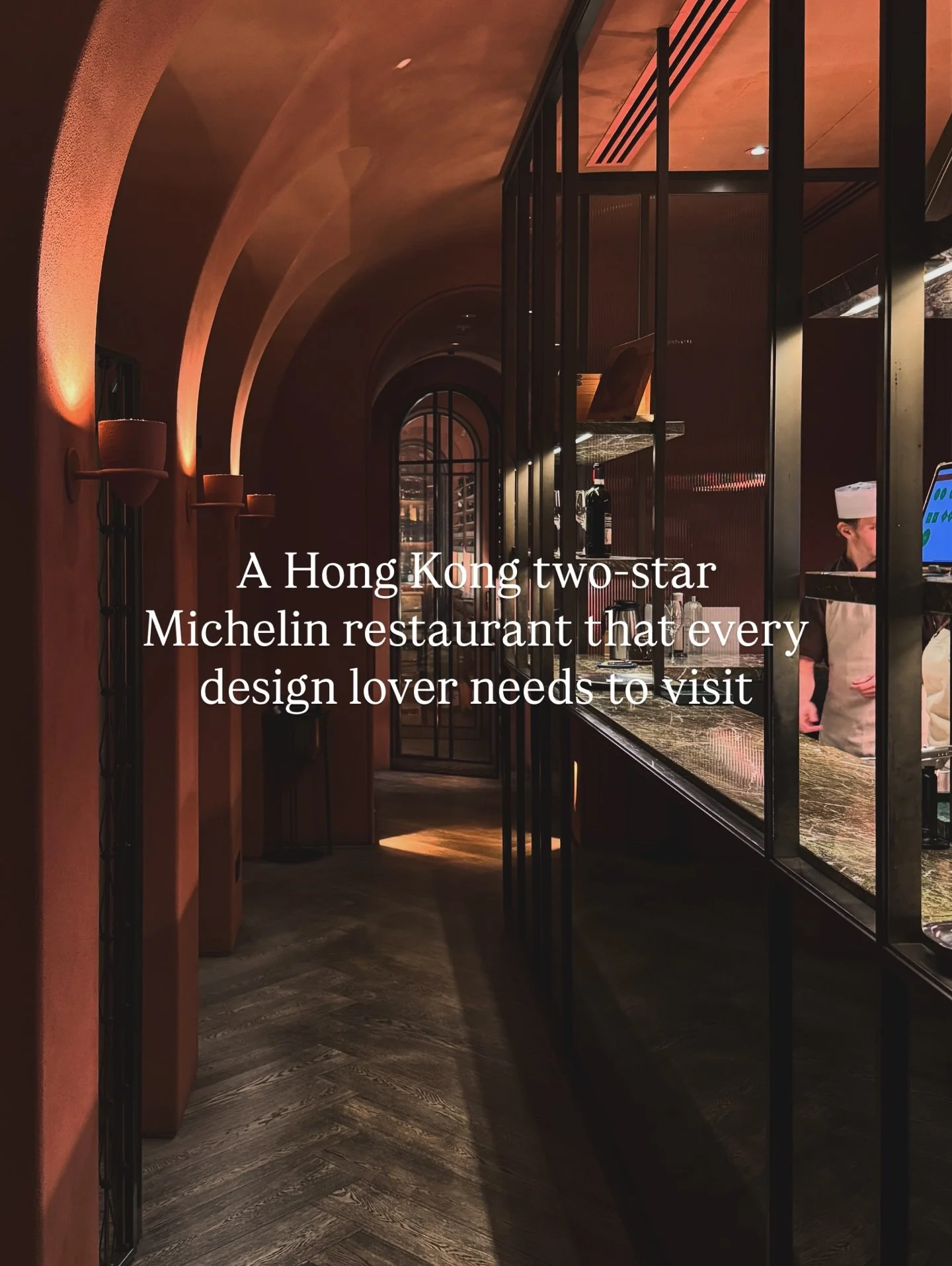 Been on my bucket list since 2019: Arbor Hong Kong, designed by @yabupushelberg I came for the interiors, then realized it&rsquo;s also a two-star Michelin restaurant 😆

Food: 7/10 (being honest)
Interior: 10/10 !! 

Feeling extra grateful that I ge