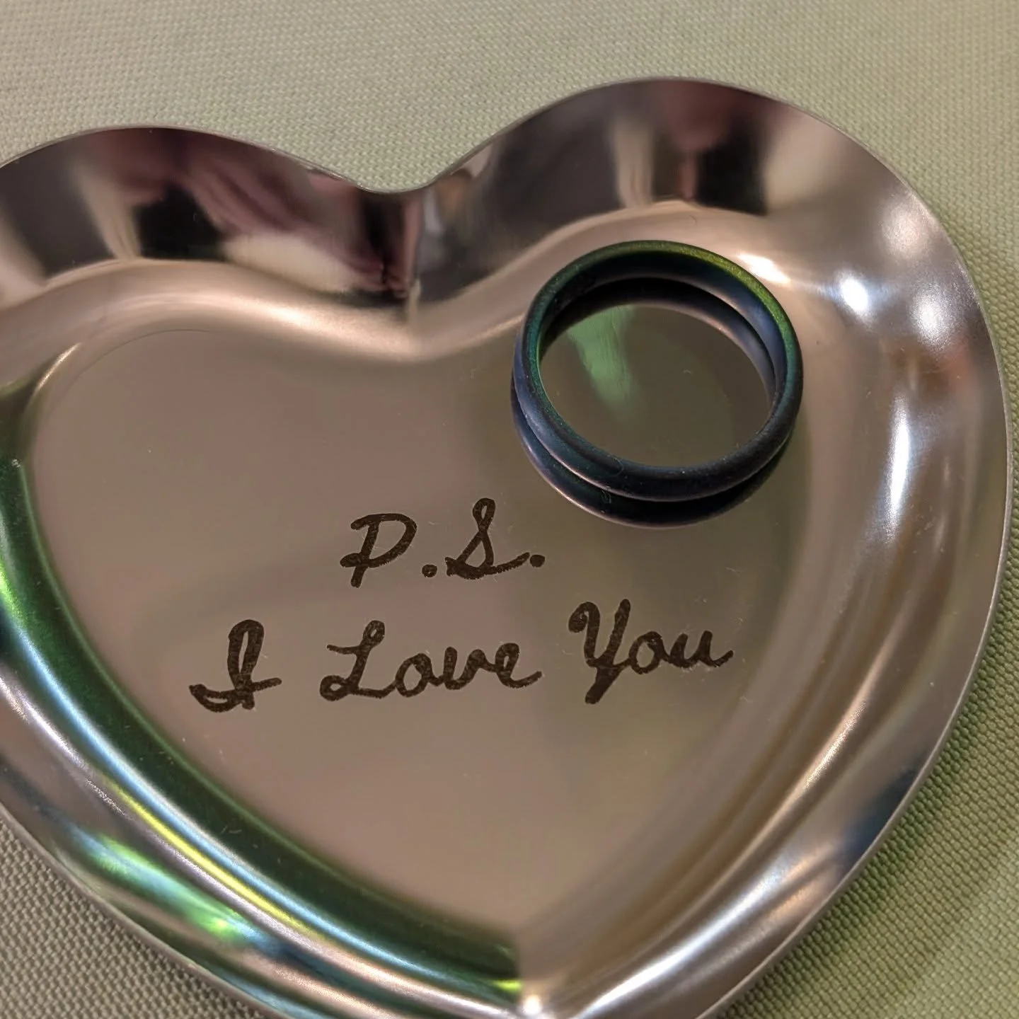 There&rsquo;s just something about their handwriting. 💛

A note. A name. A simple &ldquo;I love you.&rdquo;
Turned into something you can hold onto forever.

Yes &mdash; I can take your handwriting (or theirs) and engrave it onto pieces like this fo