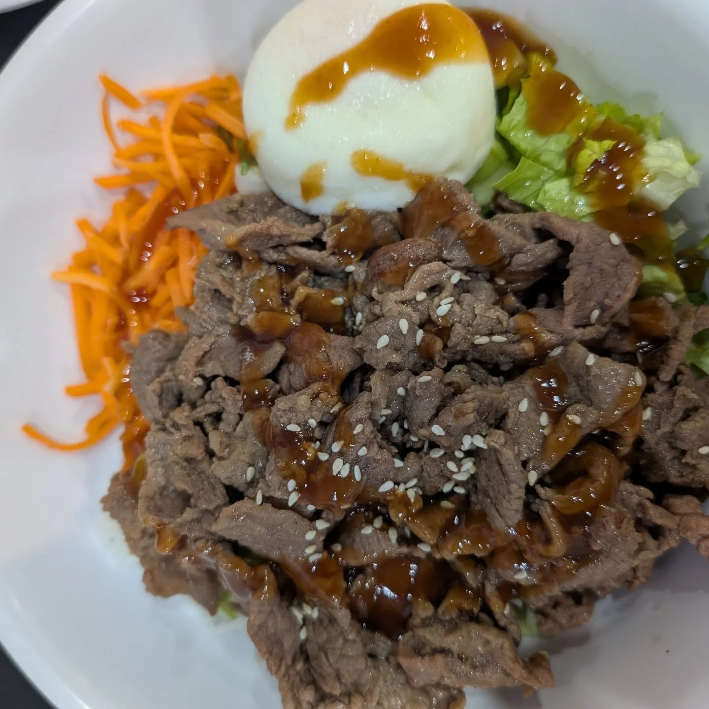 Amazing flavors. Highly recommend adding the poached egg. 10/10 will be back.