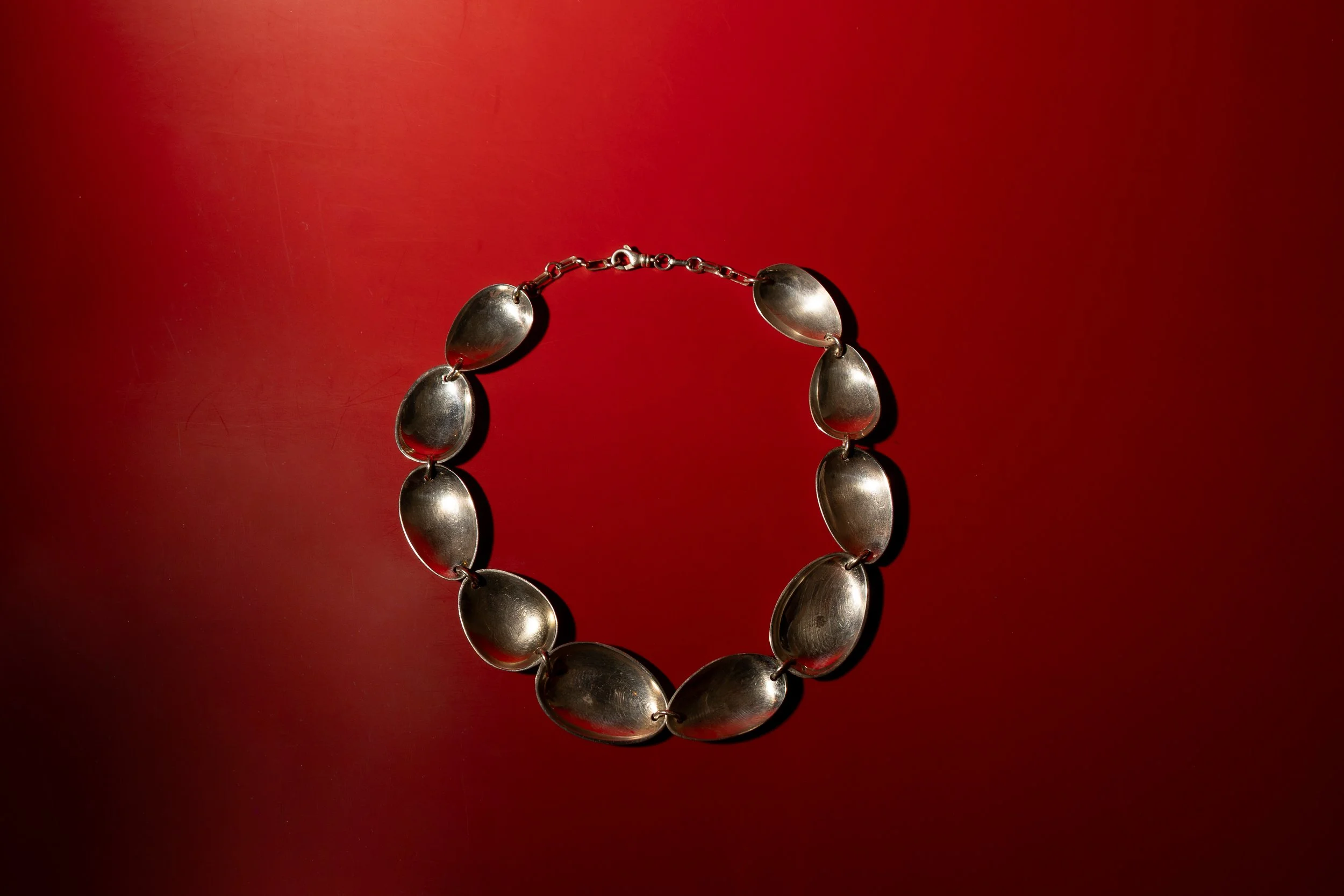 Silver Spoon Necklace