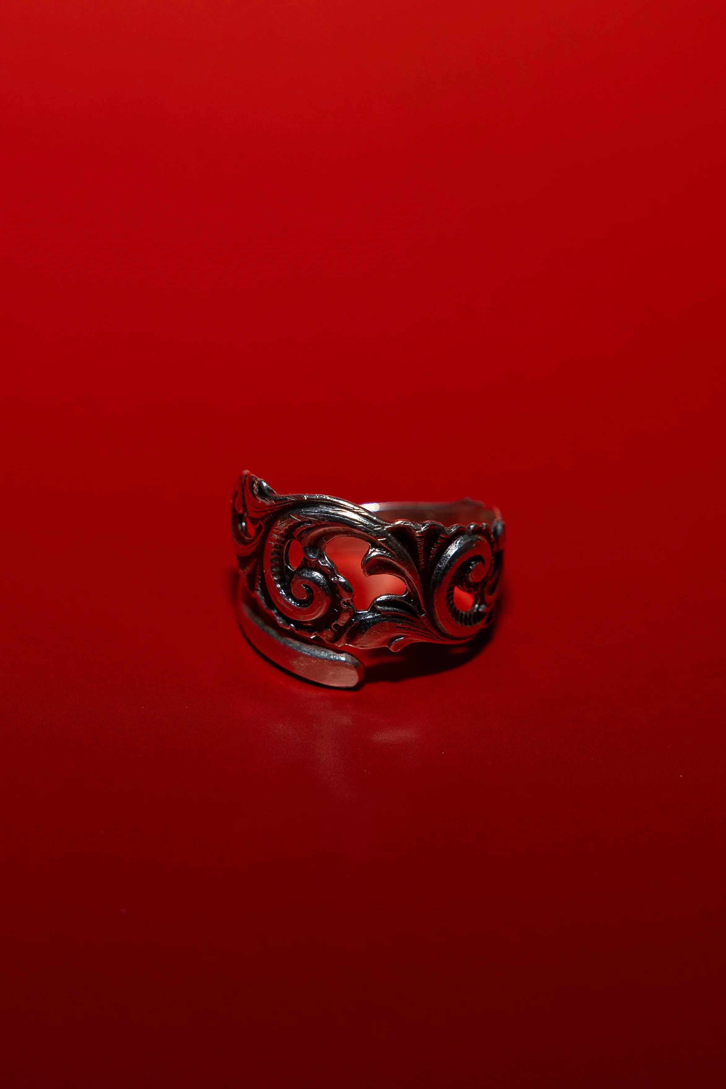 Silver Spoon Ring First Edition